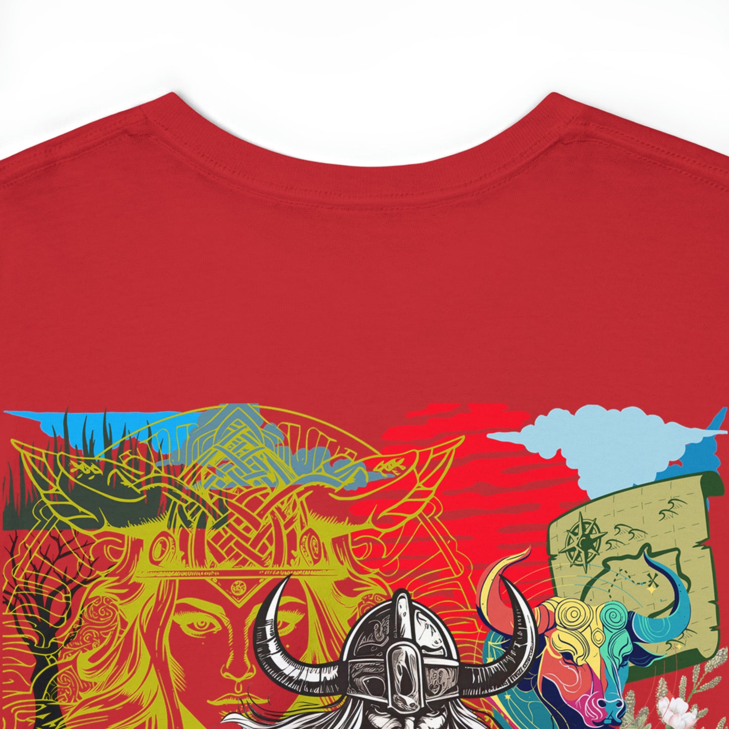 Unisex Heavy Cotton Tee VIKING WARLORD