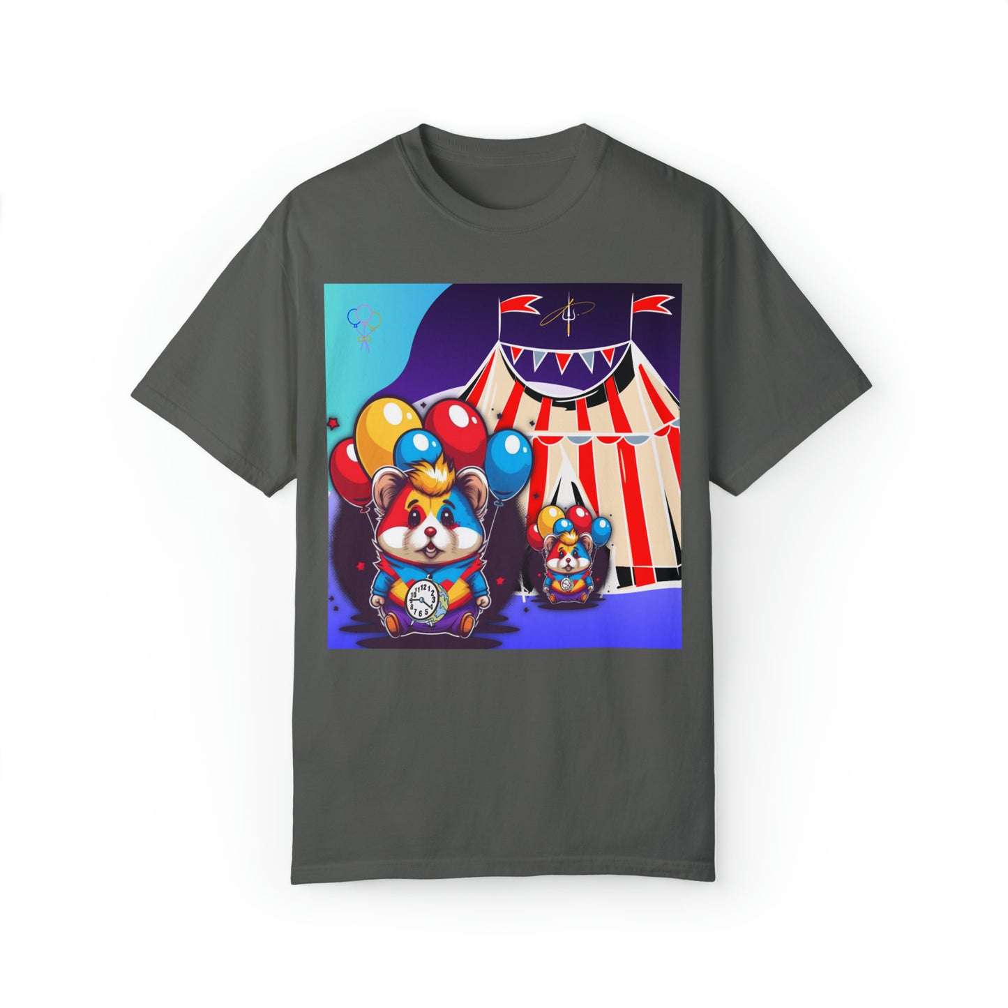 Unisex Garment-Dyed T-shirt TINY TIME BALLOON BEARS