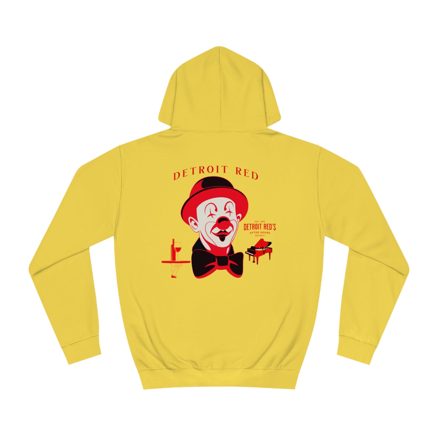 Unisex College Hoodie DETROIT RED
