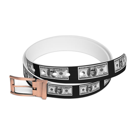 100 Dollar Bill belt
