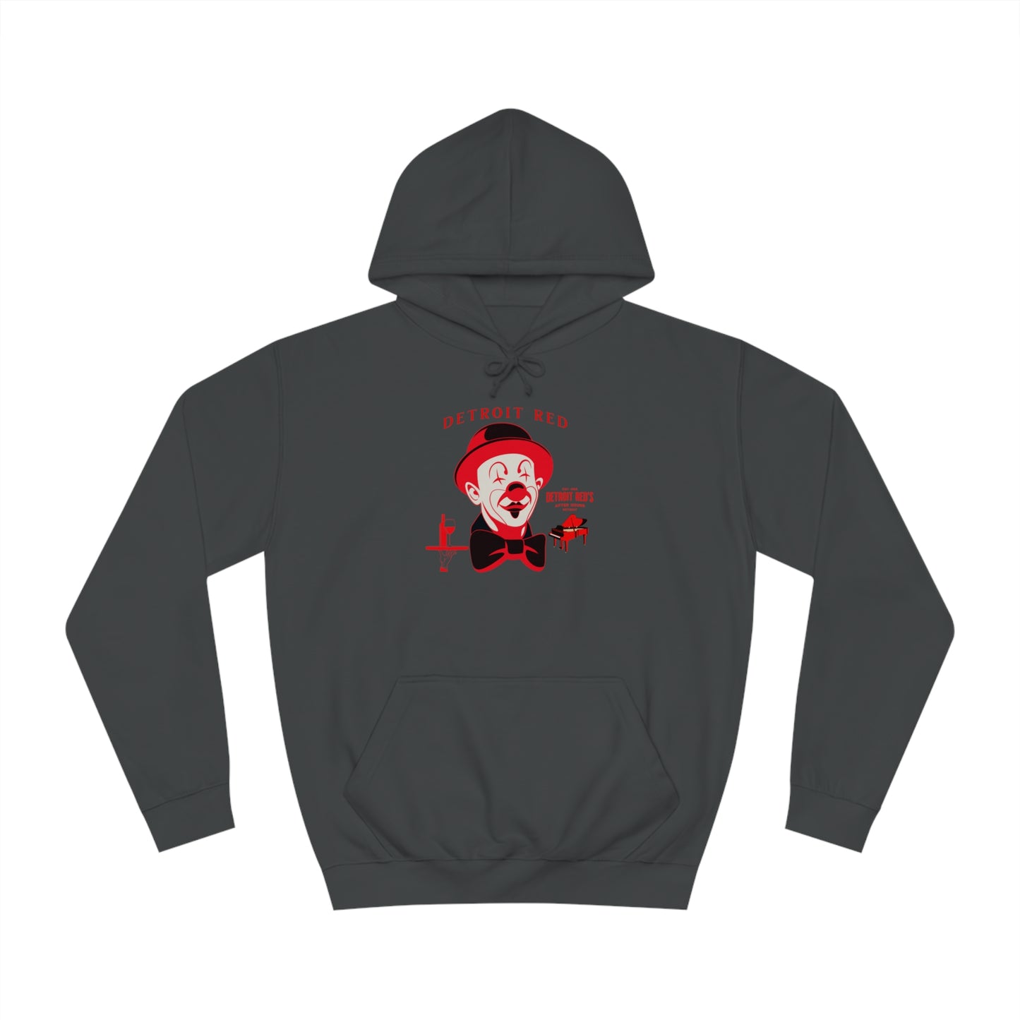 Unisex College Hoodie DETROIT RED