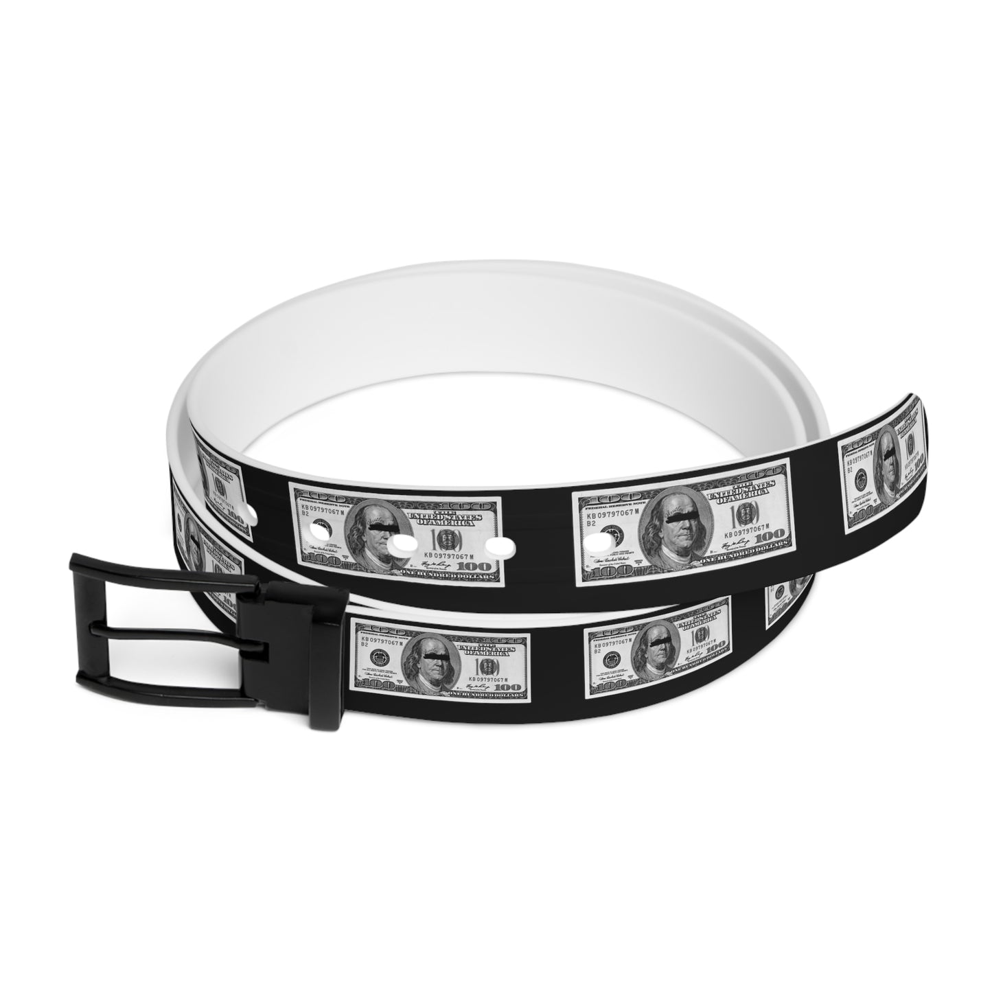 100 Dollar Bill belt