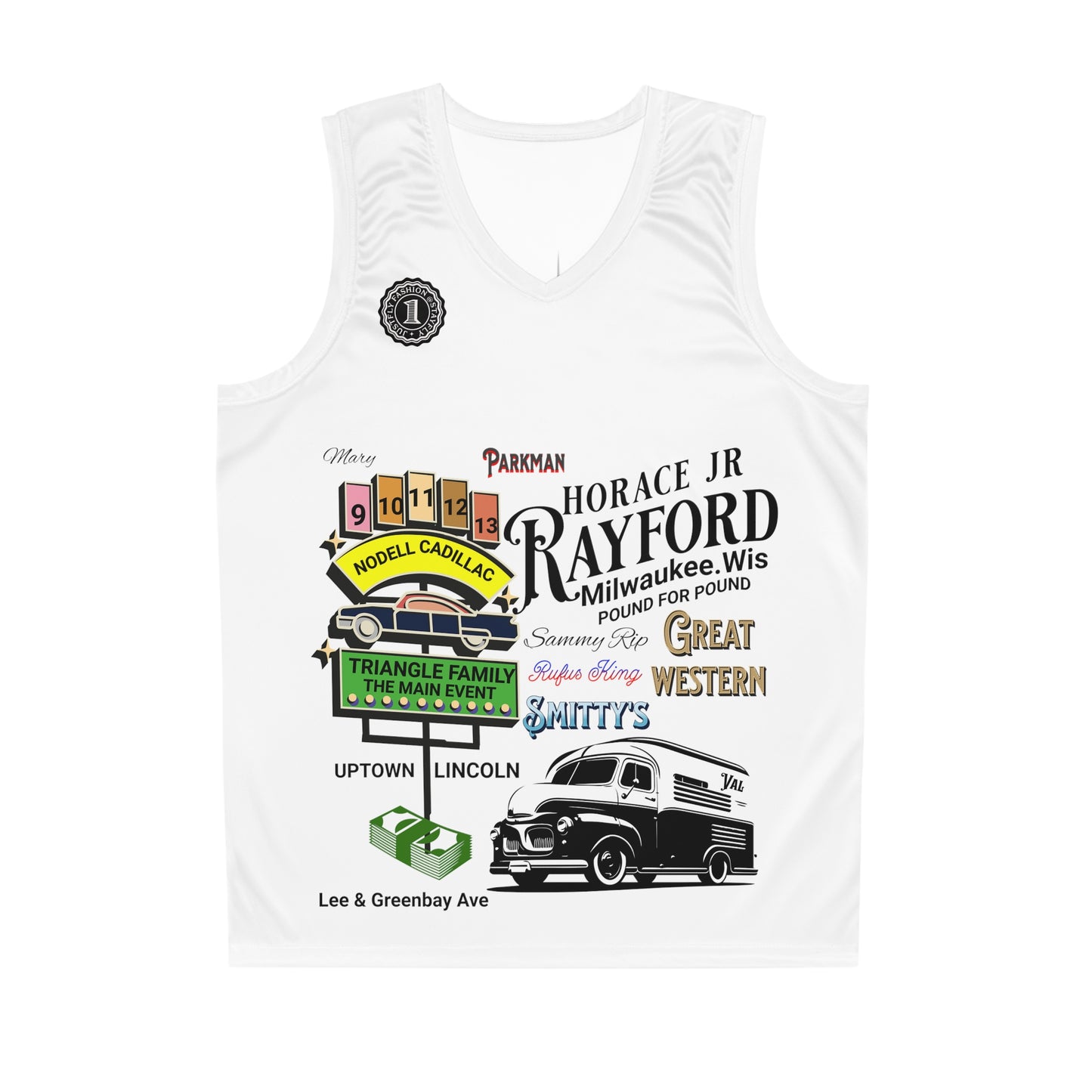 Basketball Jersey (AOP) Horace Jr Rayford Jersey