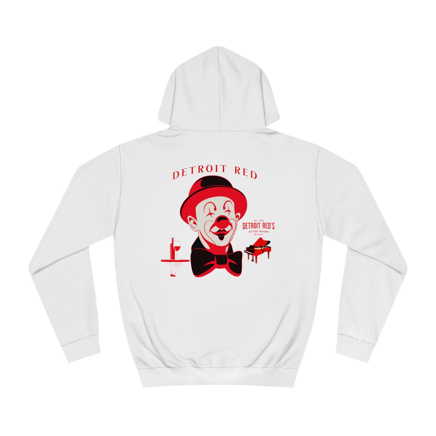 Unisex College Hoodie DETROIT RED