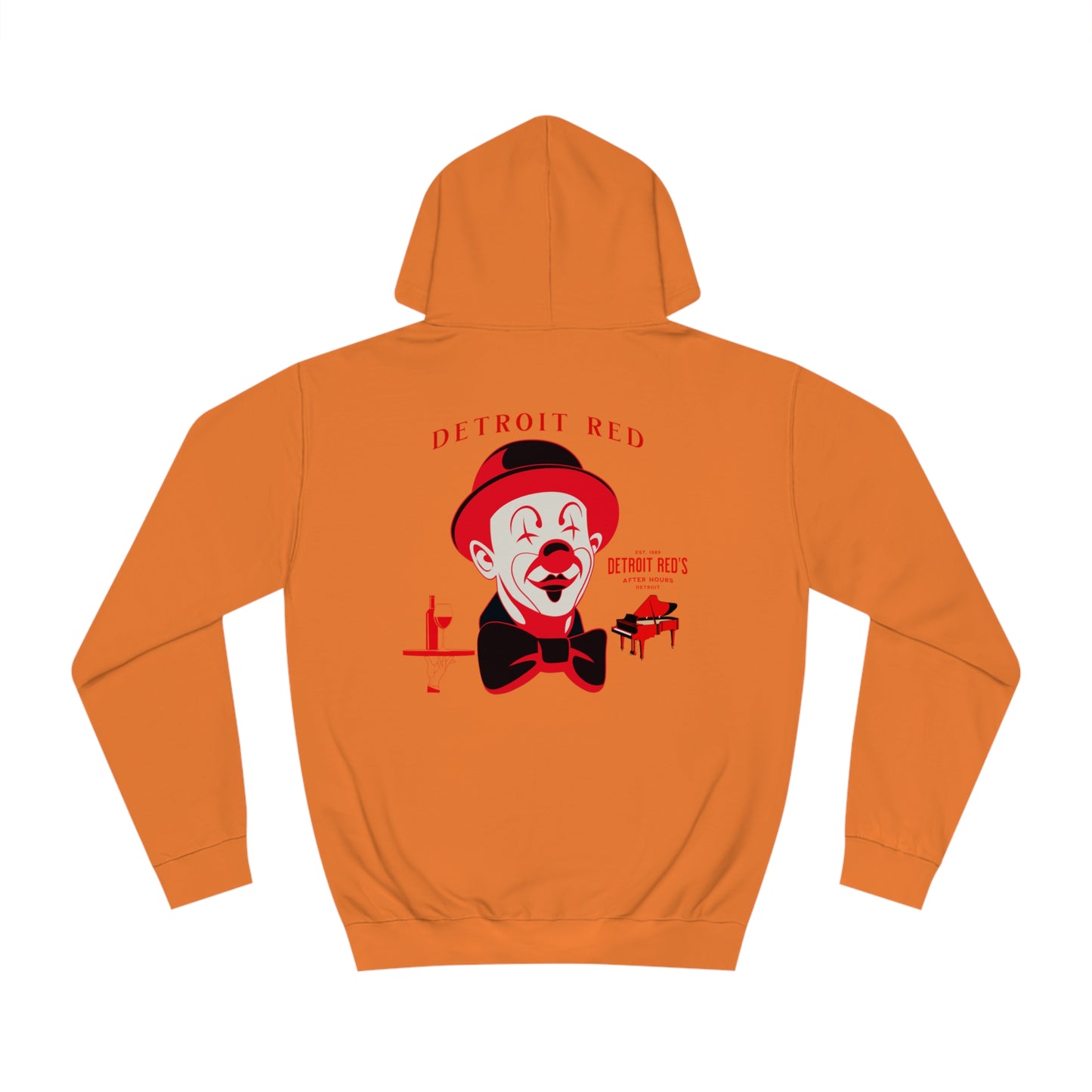 Unisex College Hoodie DETROIT RED