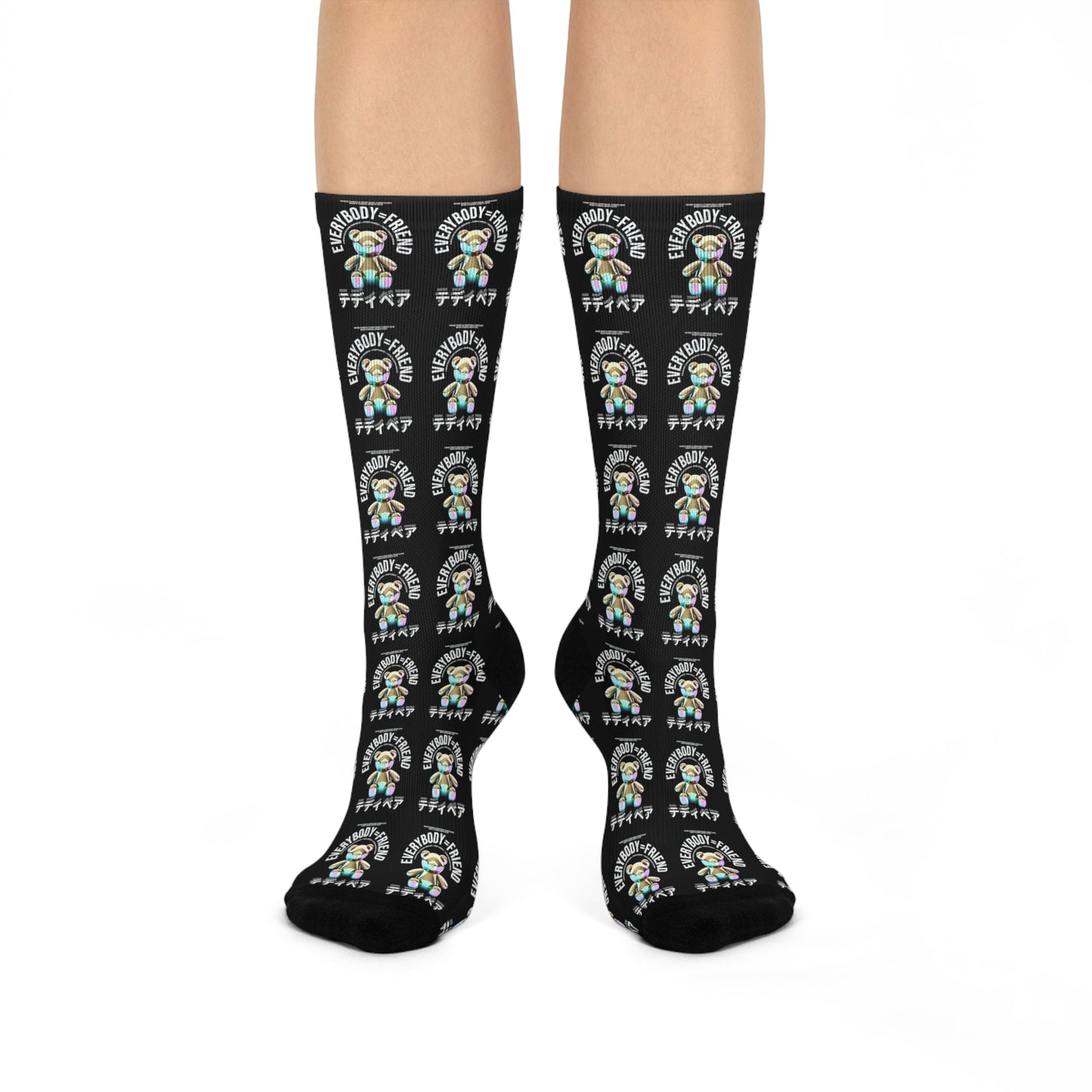 Cushioned Crew Socks Unisex Everybody = Friends