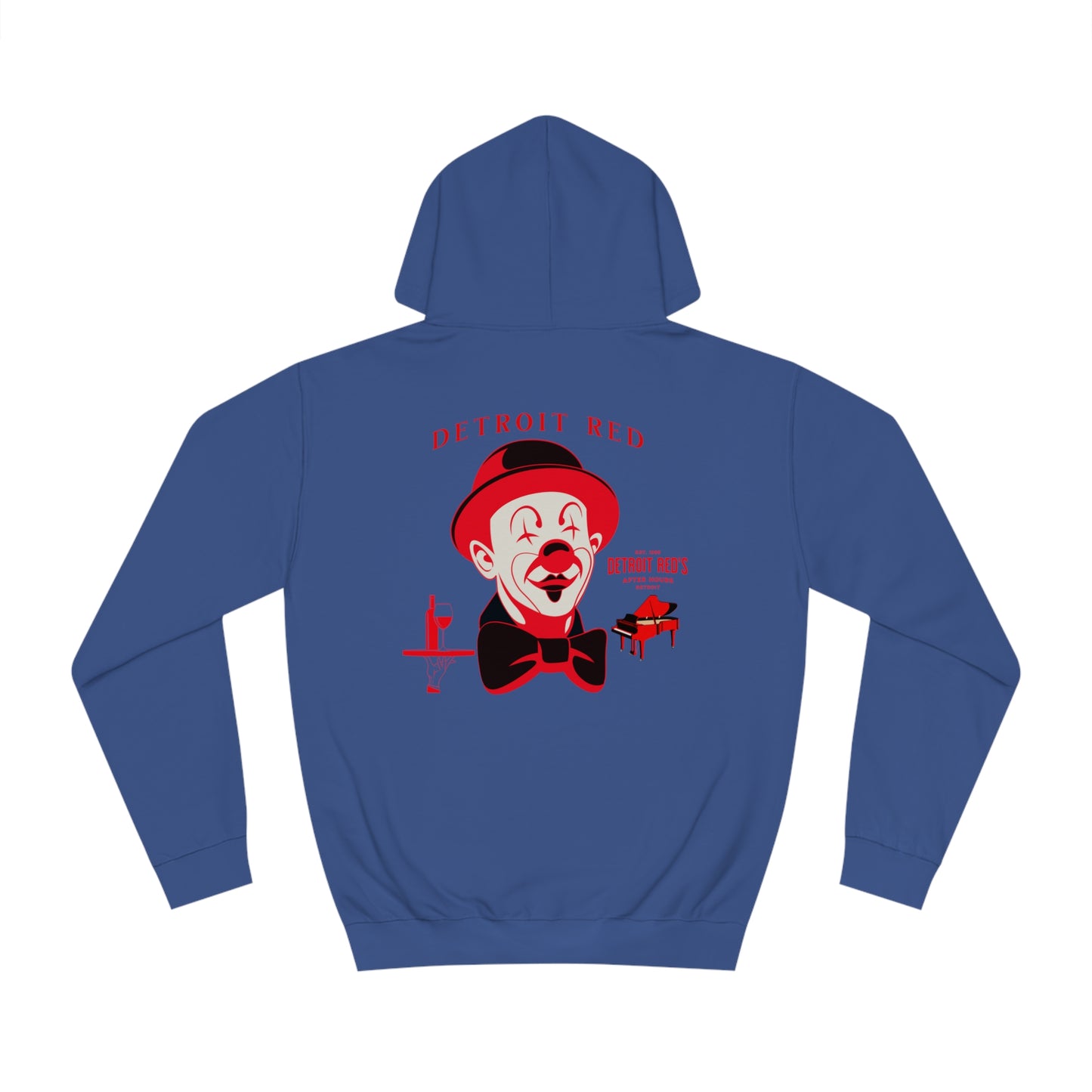 Unisex College Hoodie DETROIT RED