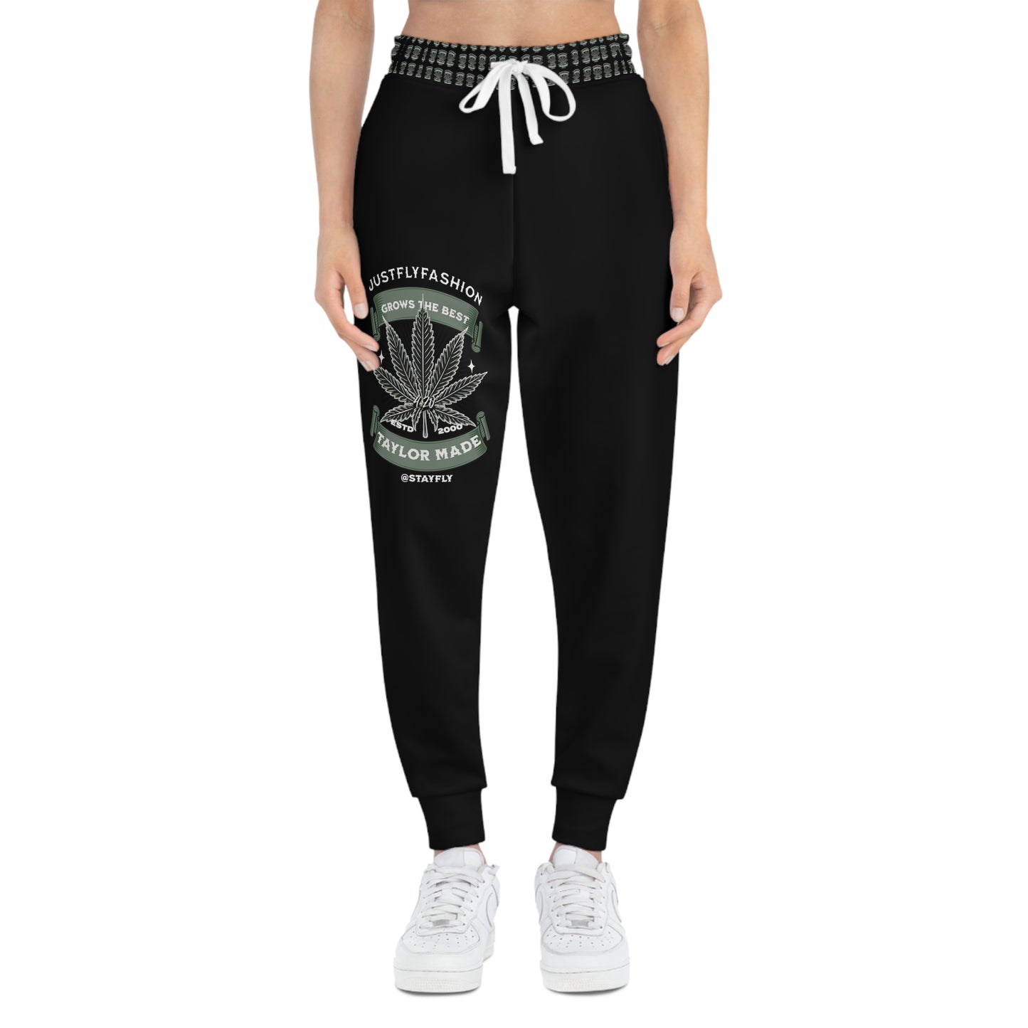 Athletic Joggers (AOP) JUST FLY FASHION 4.20 GROWS THE BEST TAYOR MADE