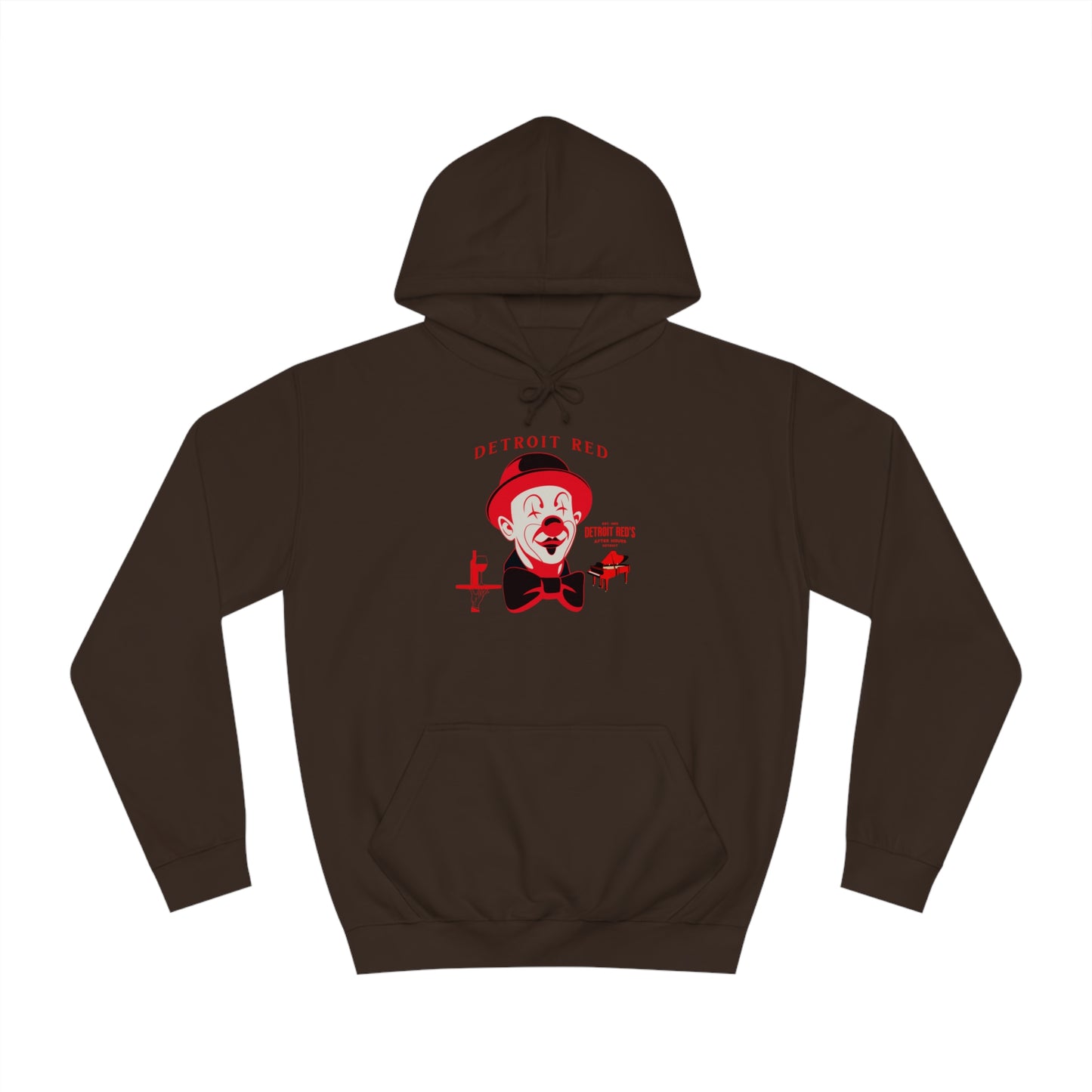 Unisex College Hoodie DETROIT RED