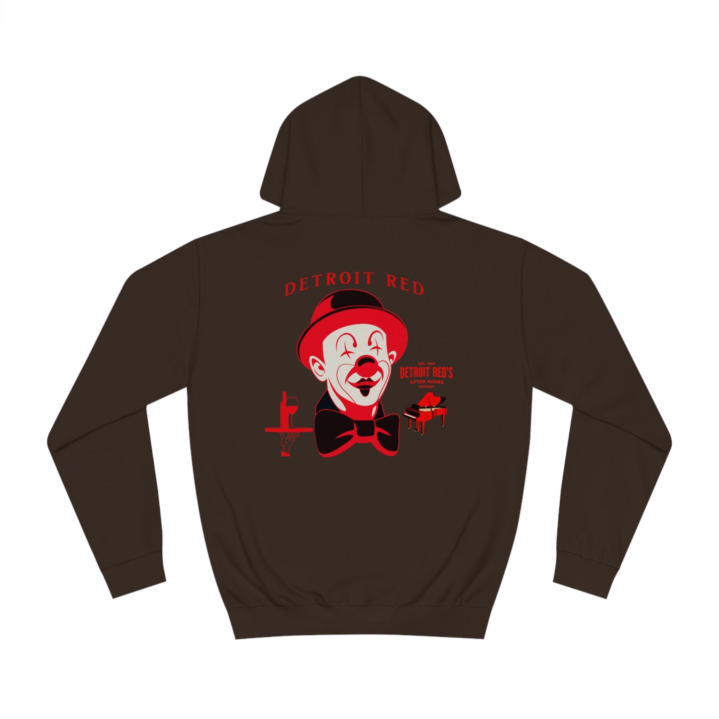 Unisex College Hoodie DETROIT RED