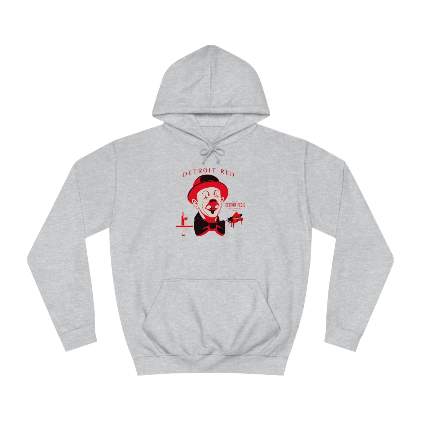 Unisex College Hoodie DETROIT RED