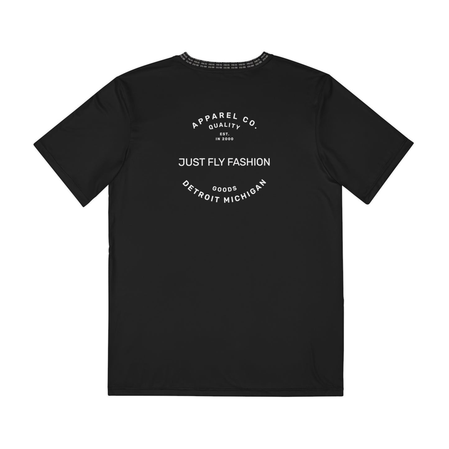 Men's Polyester Tee (AOP) I AIN'T YO PUNK FOR REAL MAN