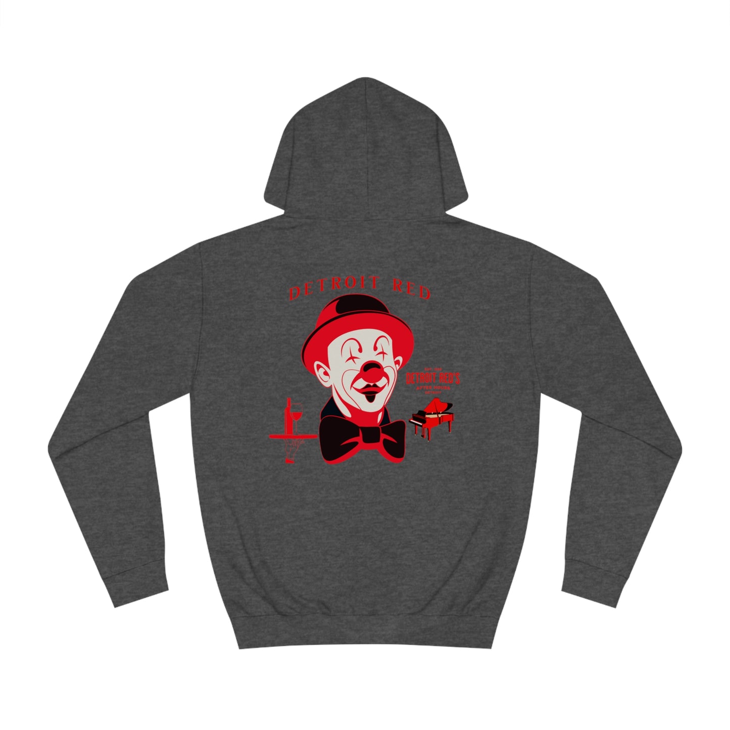 Unisex College Hoodie DETROIT RED