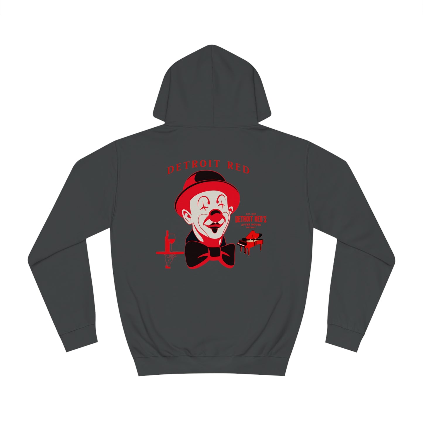 Unisex College Hoodie DETROIT RED