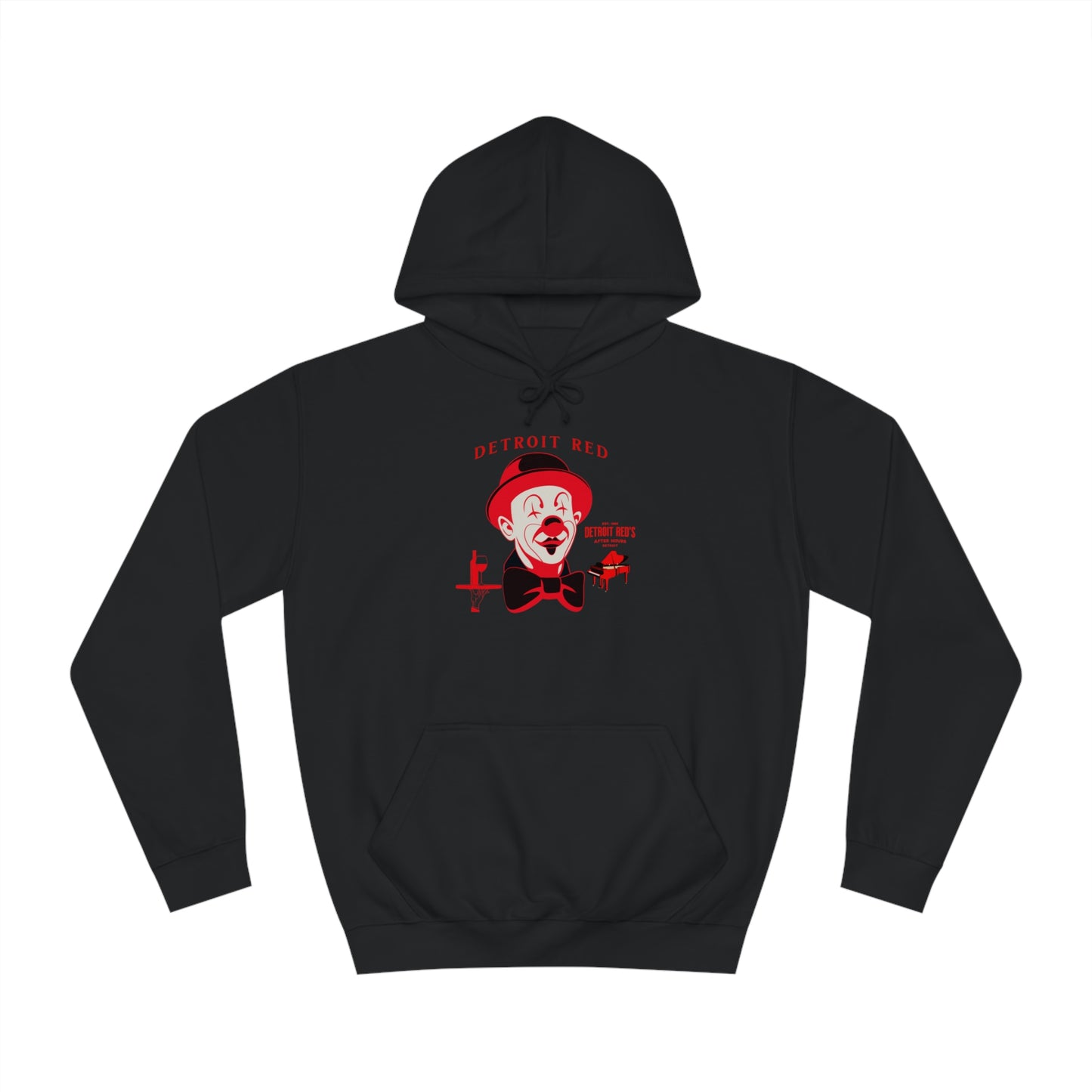 Unisex College Hoodie DETROIT RED