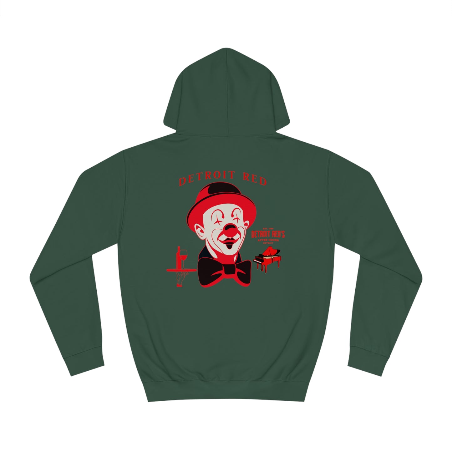 Unisex College Hoodie DETROIT RED