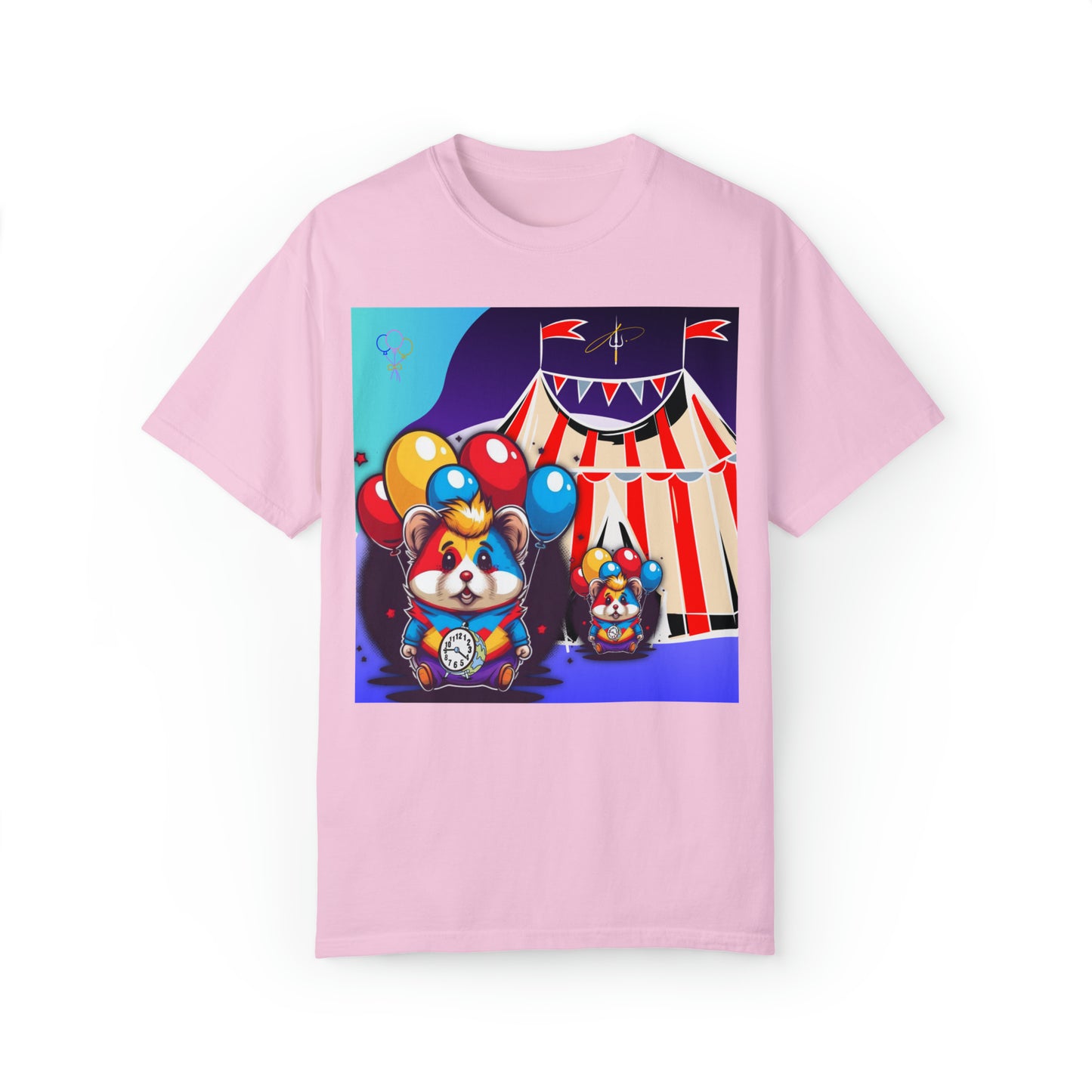 Unisex Garment-Dyed T-shirt TINY TIME BALLOON BEARS
