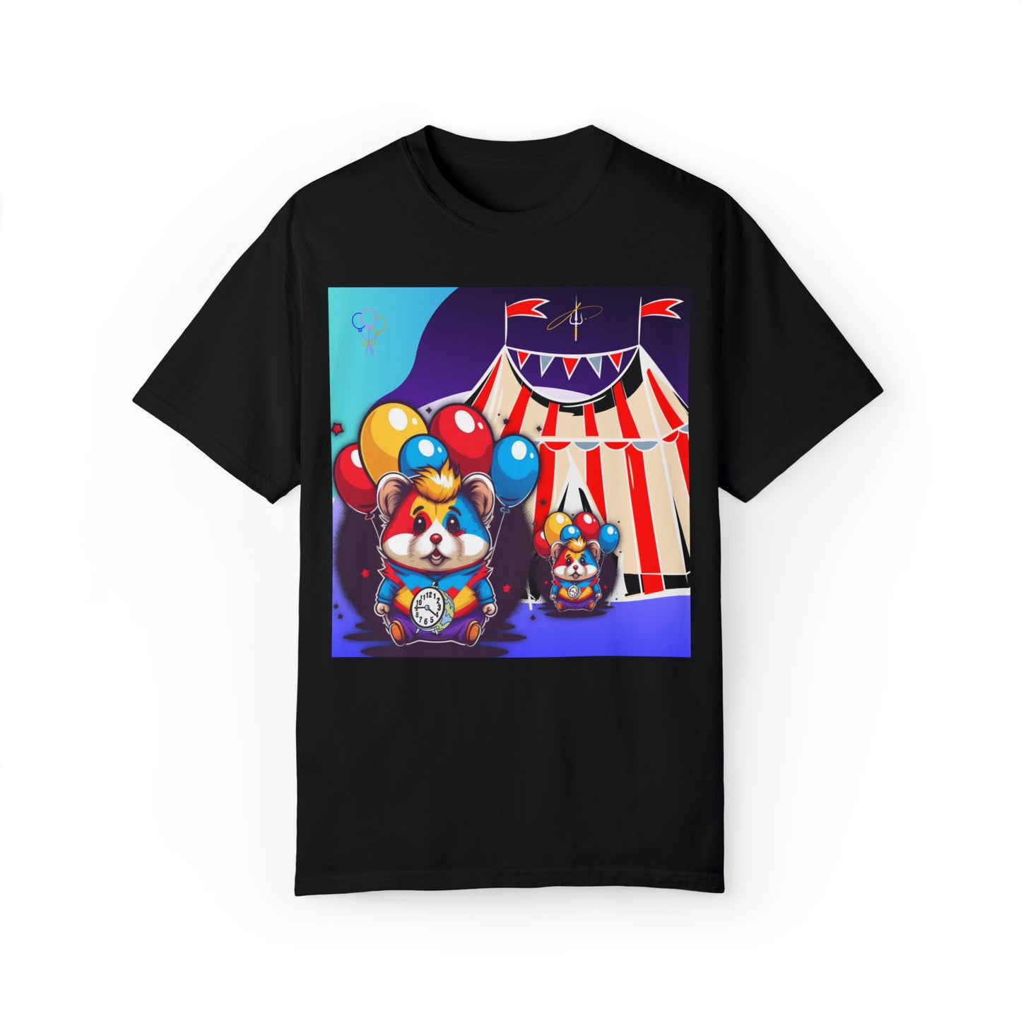 Unisex Garment-Dyed T-shirt TINY TIME BALLOON BEARS