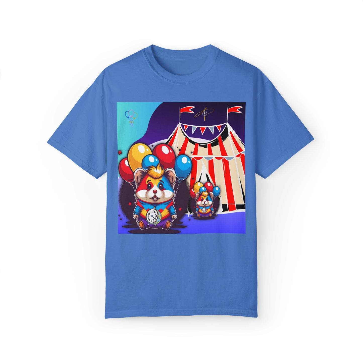 Unisex Garment-Dyed T-shirt TINY TIME BALLOON BEARS