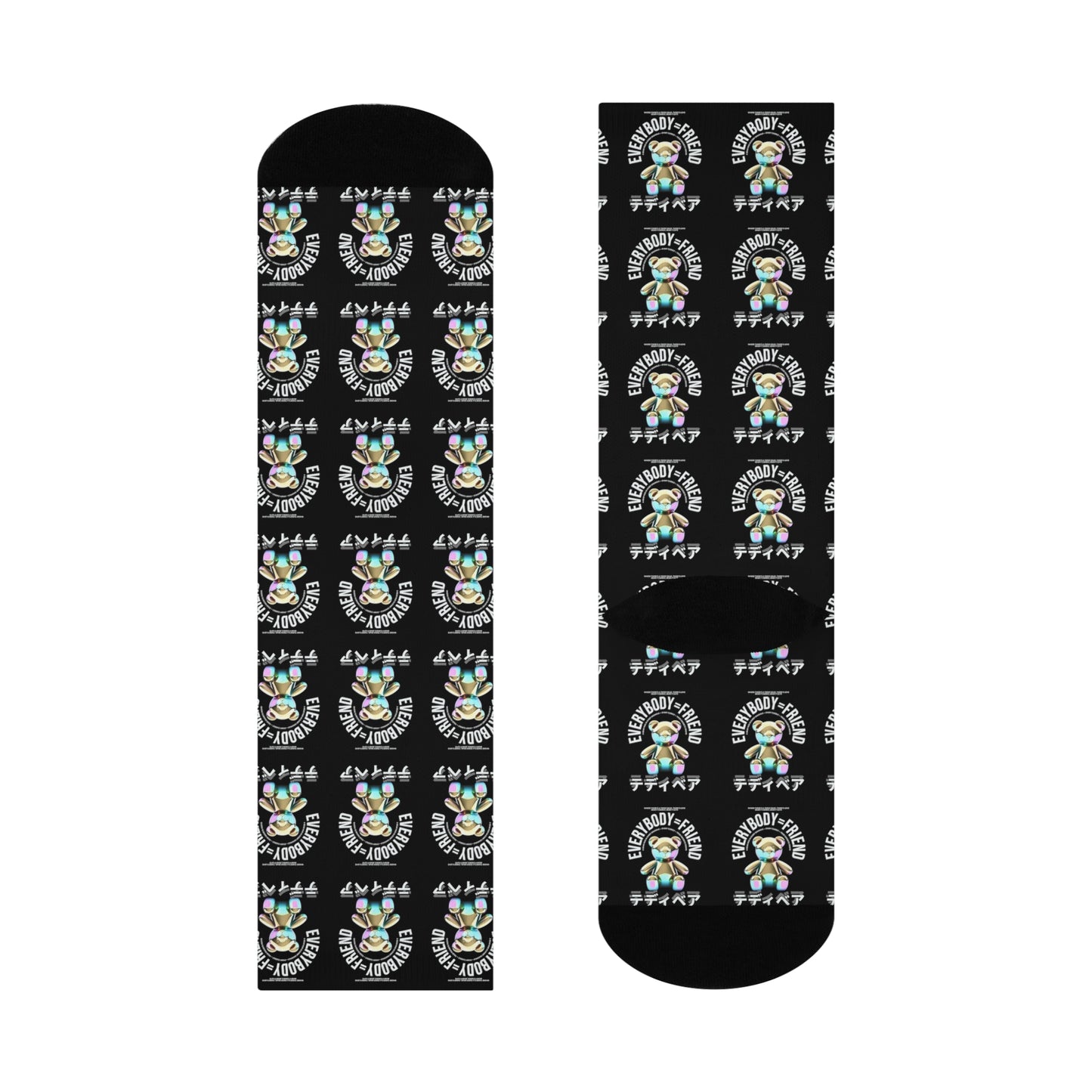 Cushioned Crew Socks Unisex Everybody = Friends