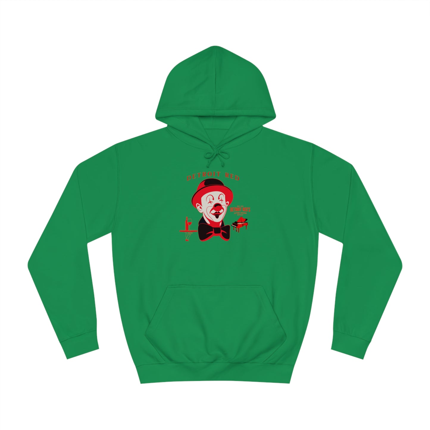Unisex College Hoodie DETROIT RED