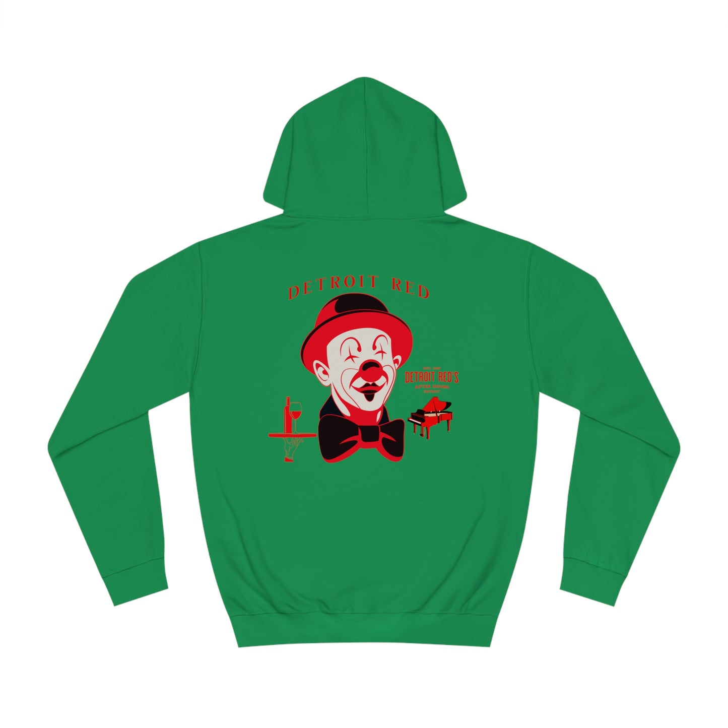 Unisex College Hoodie DETROIT RED