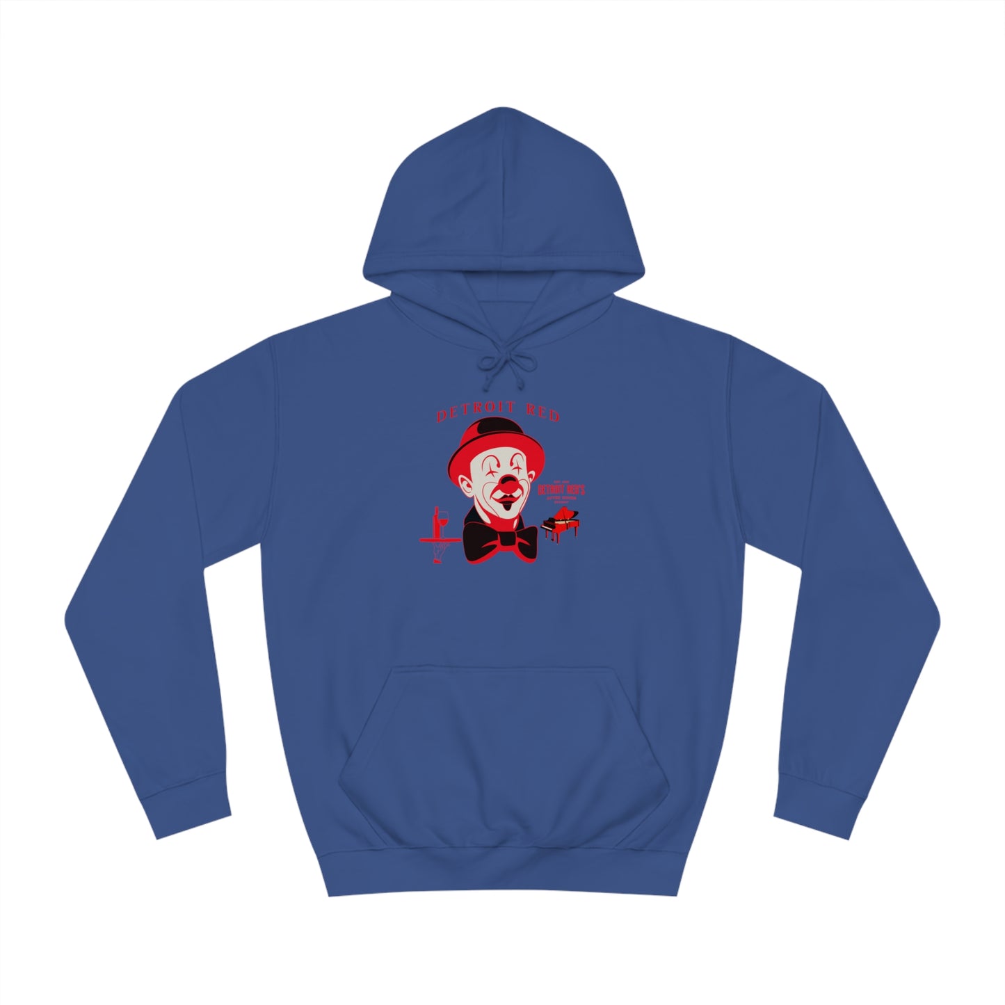 Unisex College Hoodie DETROIT RED