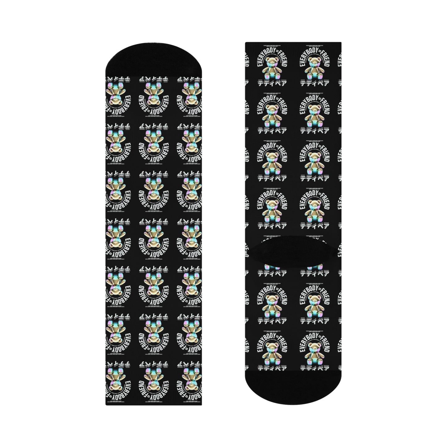 Cushioned Crew Socks Unisex Everybody = Friends