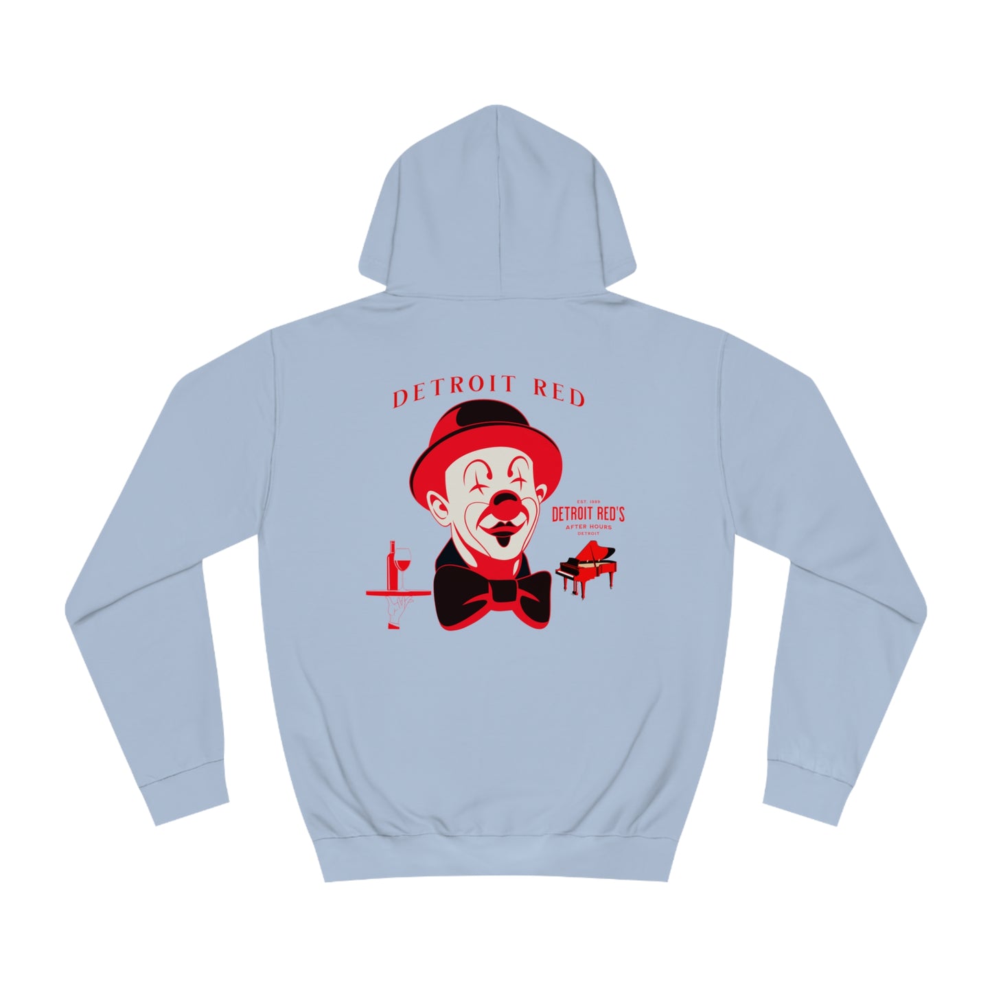 Unisex College Hoodie DETROIT RED