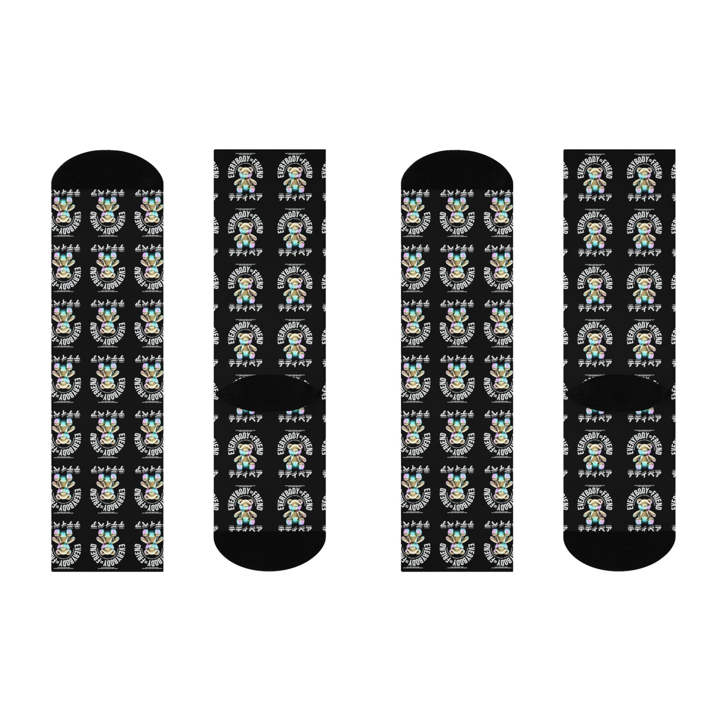 Cushioned Crew Socks Unisex Everybody = Friends