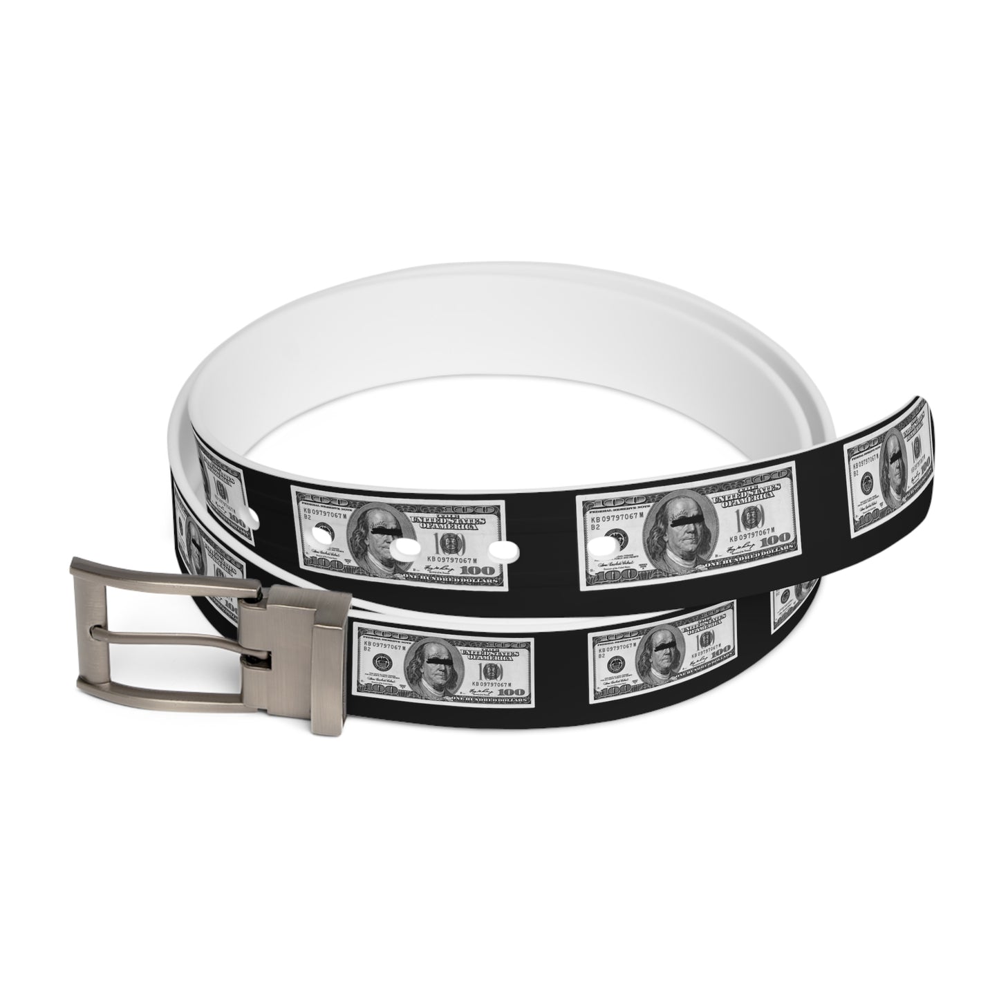 100 Dollar Bill belt
