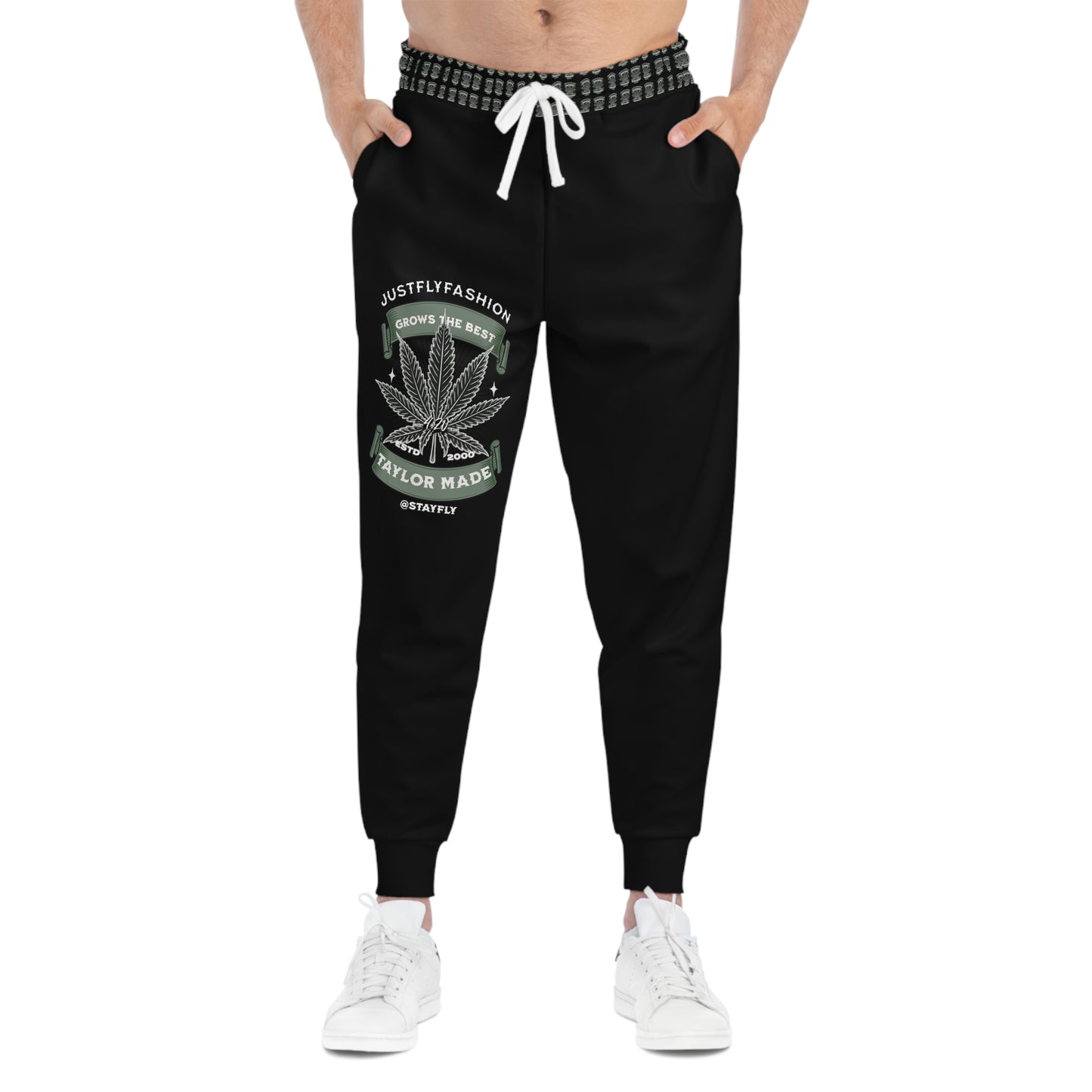 Athletic Joggers (AOP) JUST FLY FASHION 4.20 GROWS THE BEST TAYOR MADE