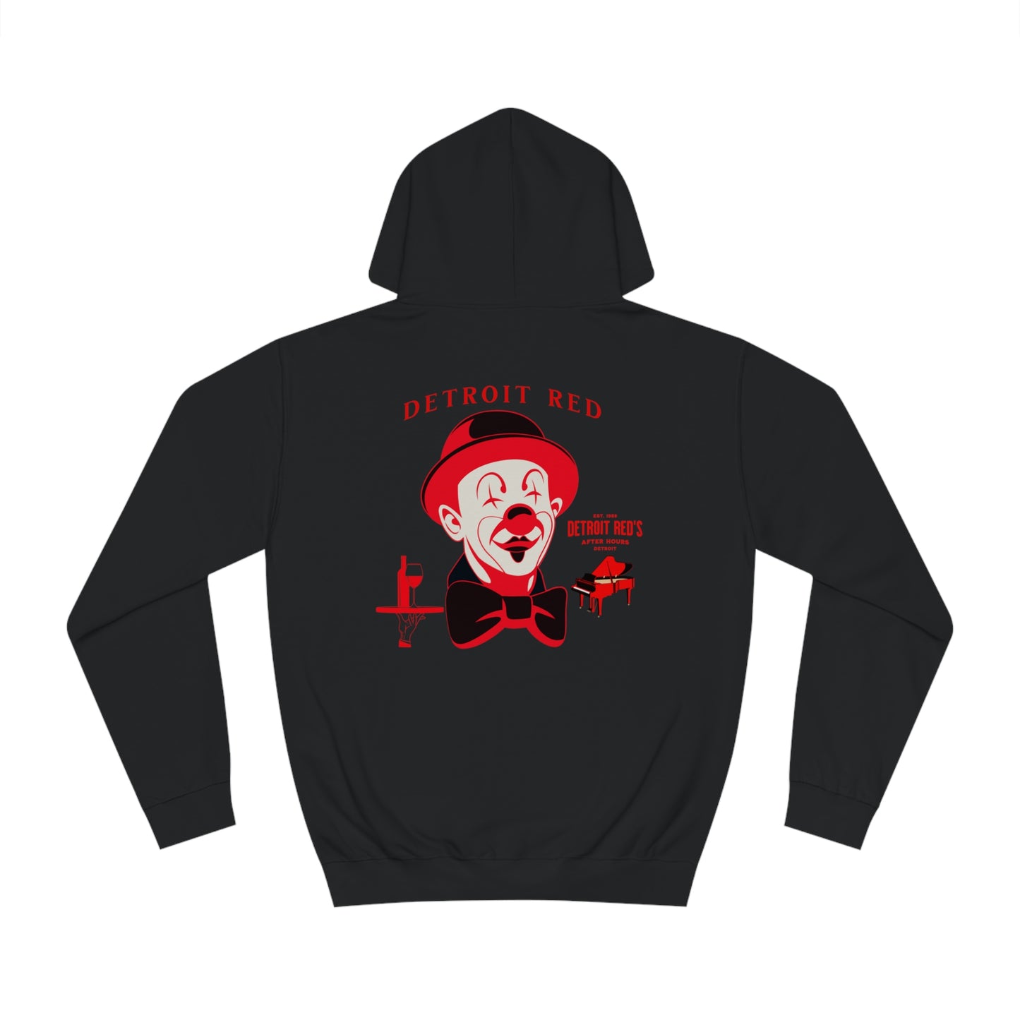 Unisex College Hoodie DETROIT RED