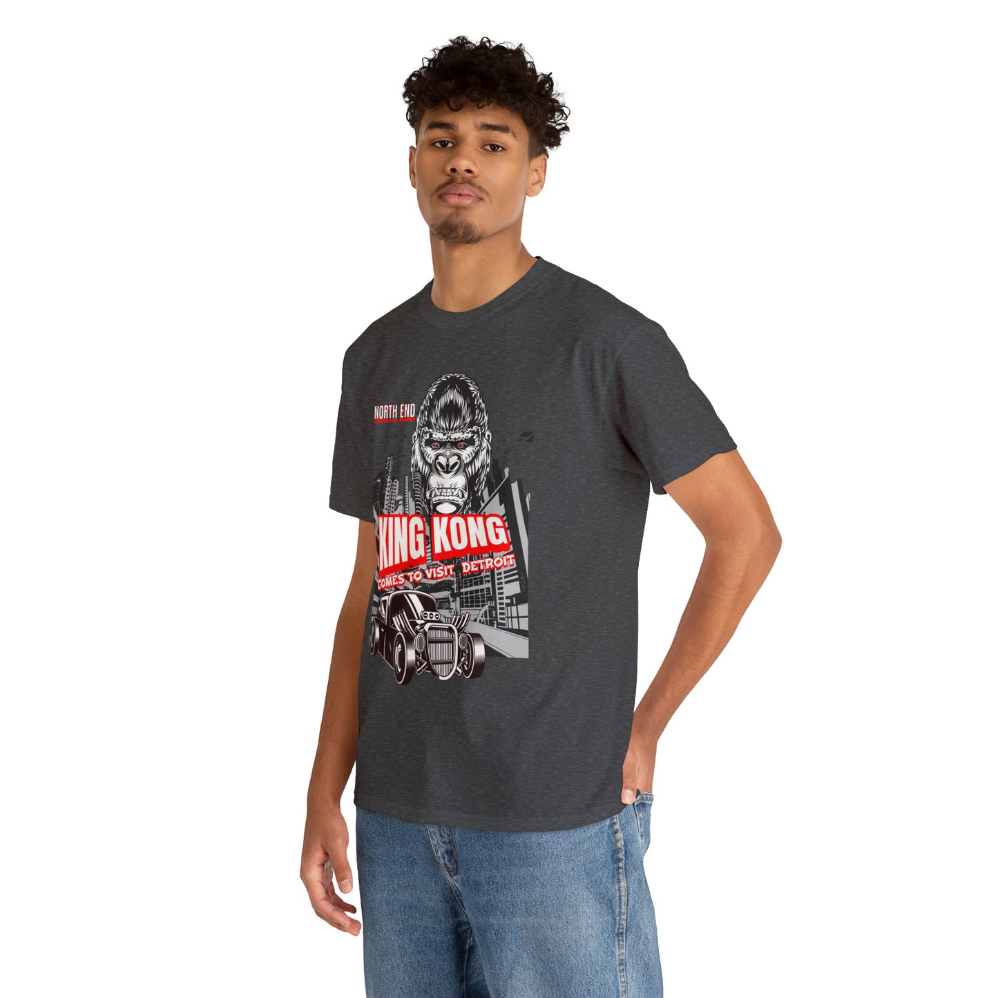 Unisex Heavy Cotton Tee NORTH END KONG