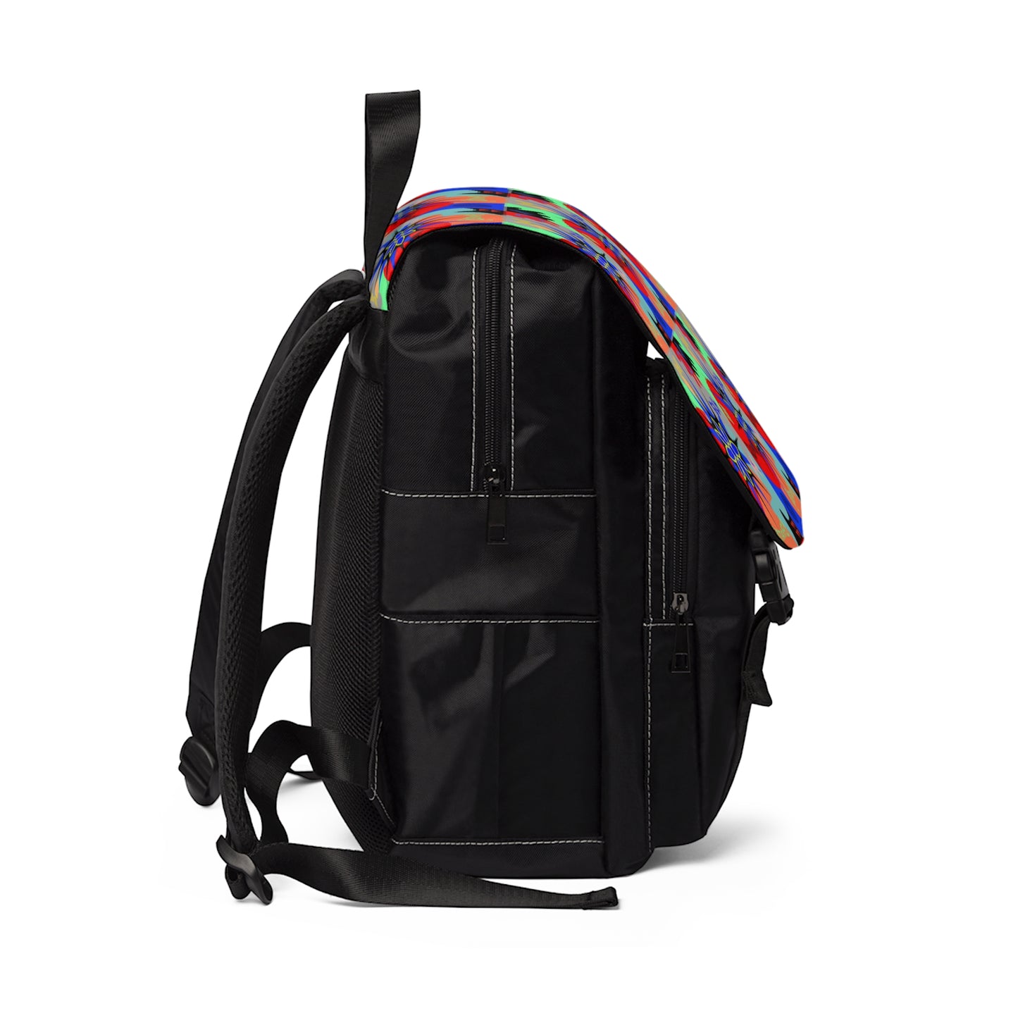 Unisex Casual Shoulder Backpack JUST FLY FASHION PATTERN