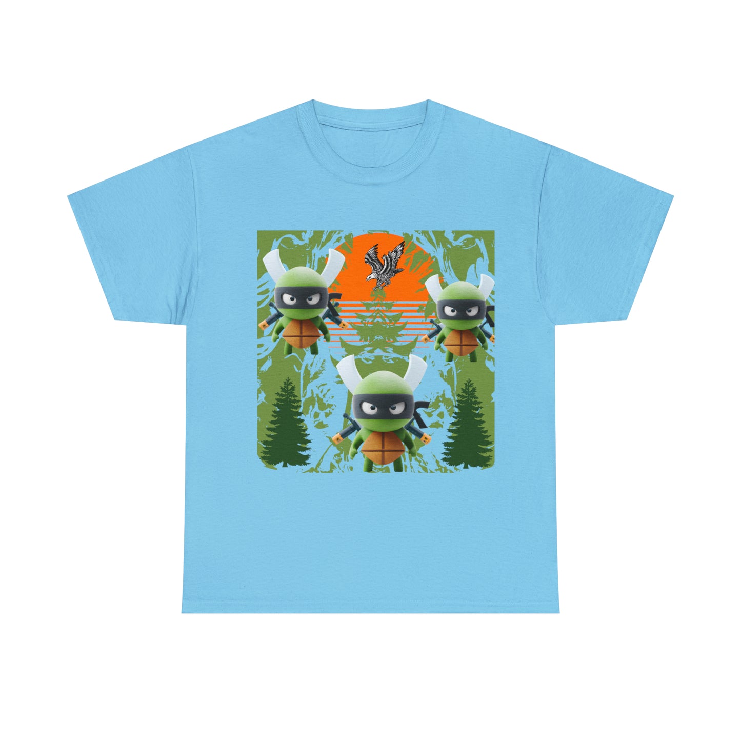 Unisex Heavy Cotton Tee The return of the three ninjas