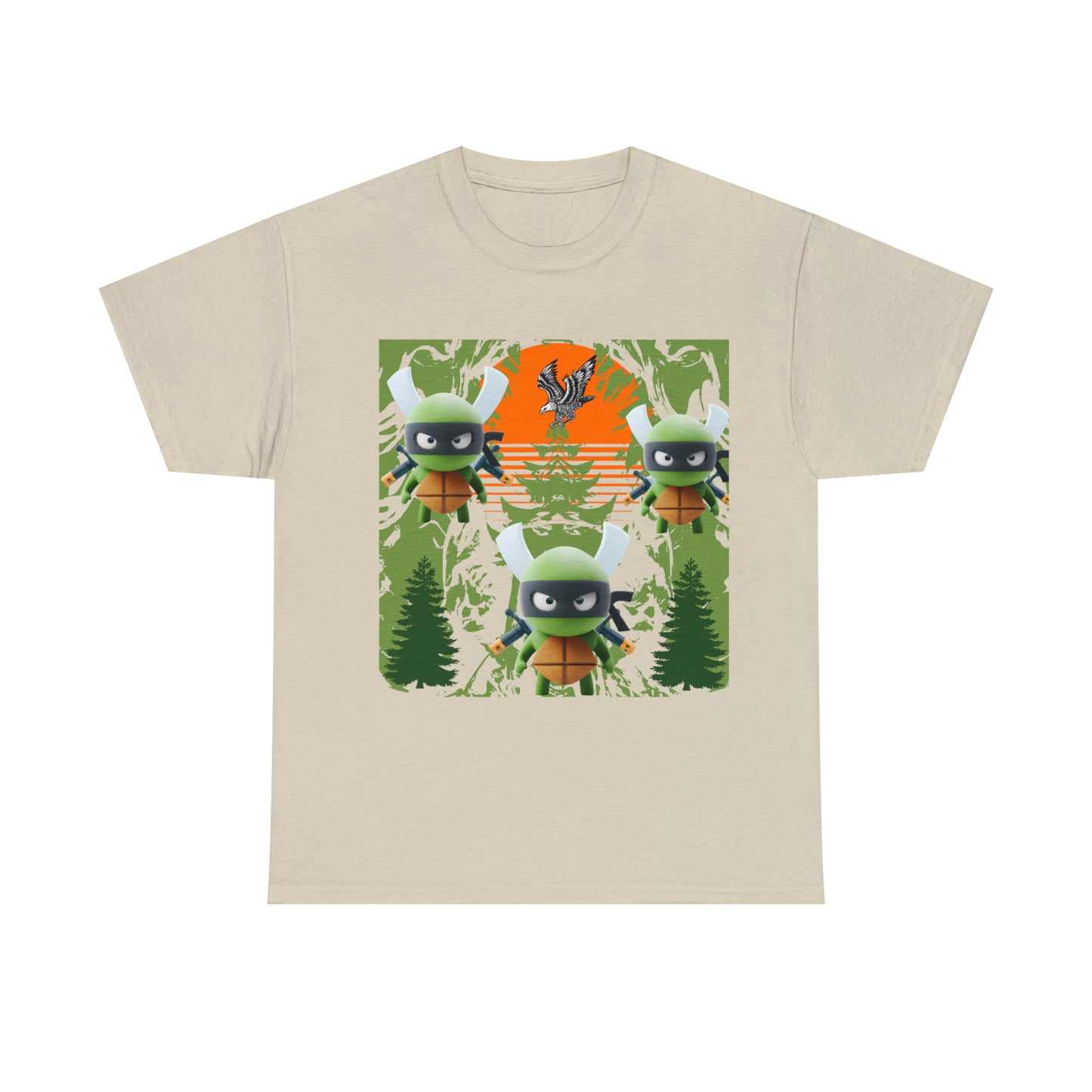 Unisex Heavy Cotton Tee The return of the three ninjas