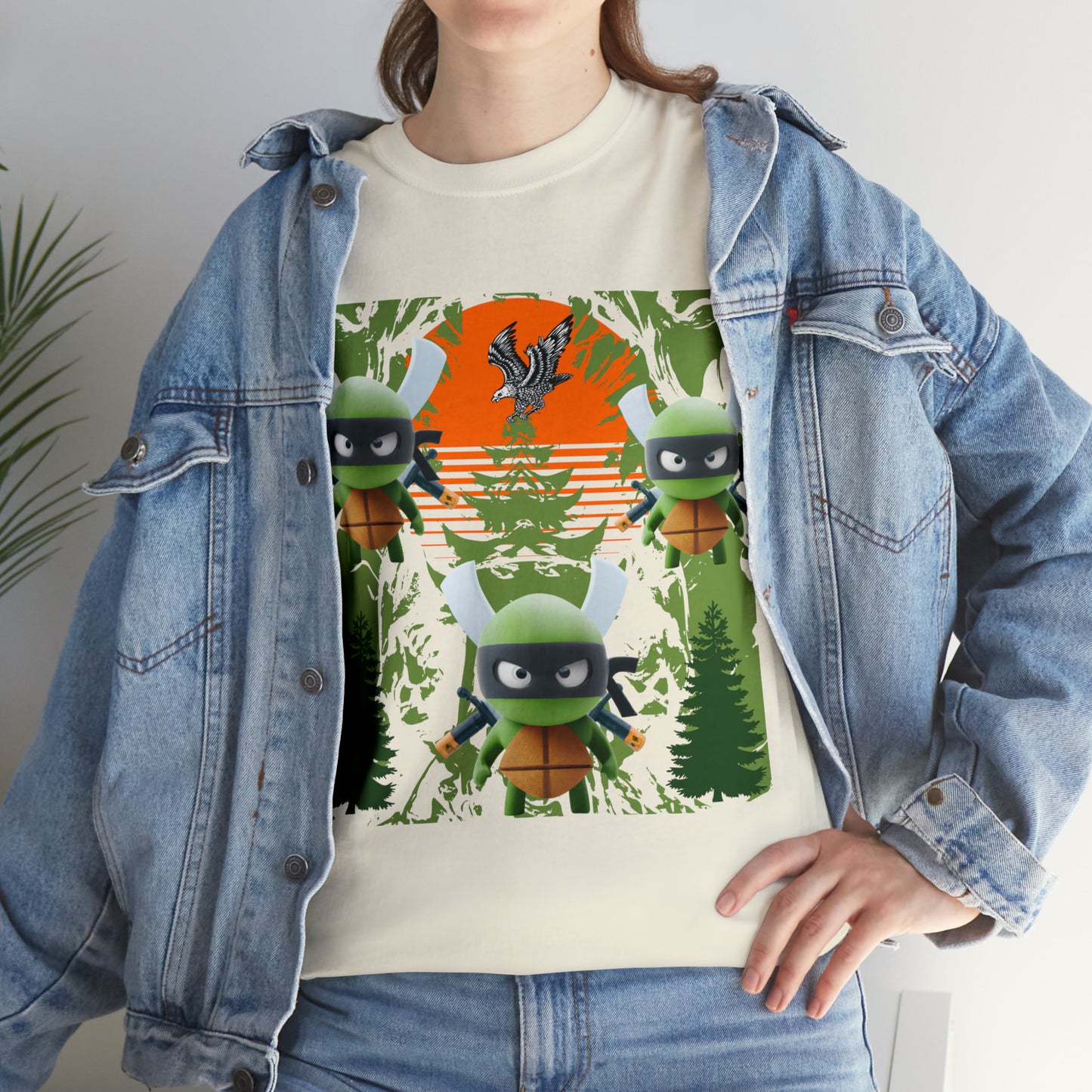 Unisex Heavy Cotton Tee The return of the three ninjas
