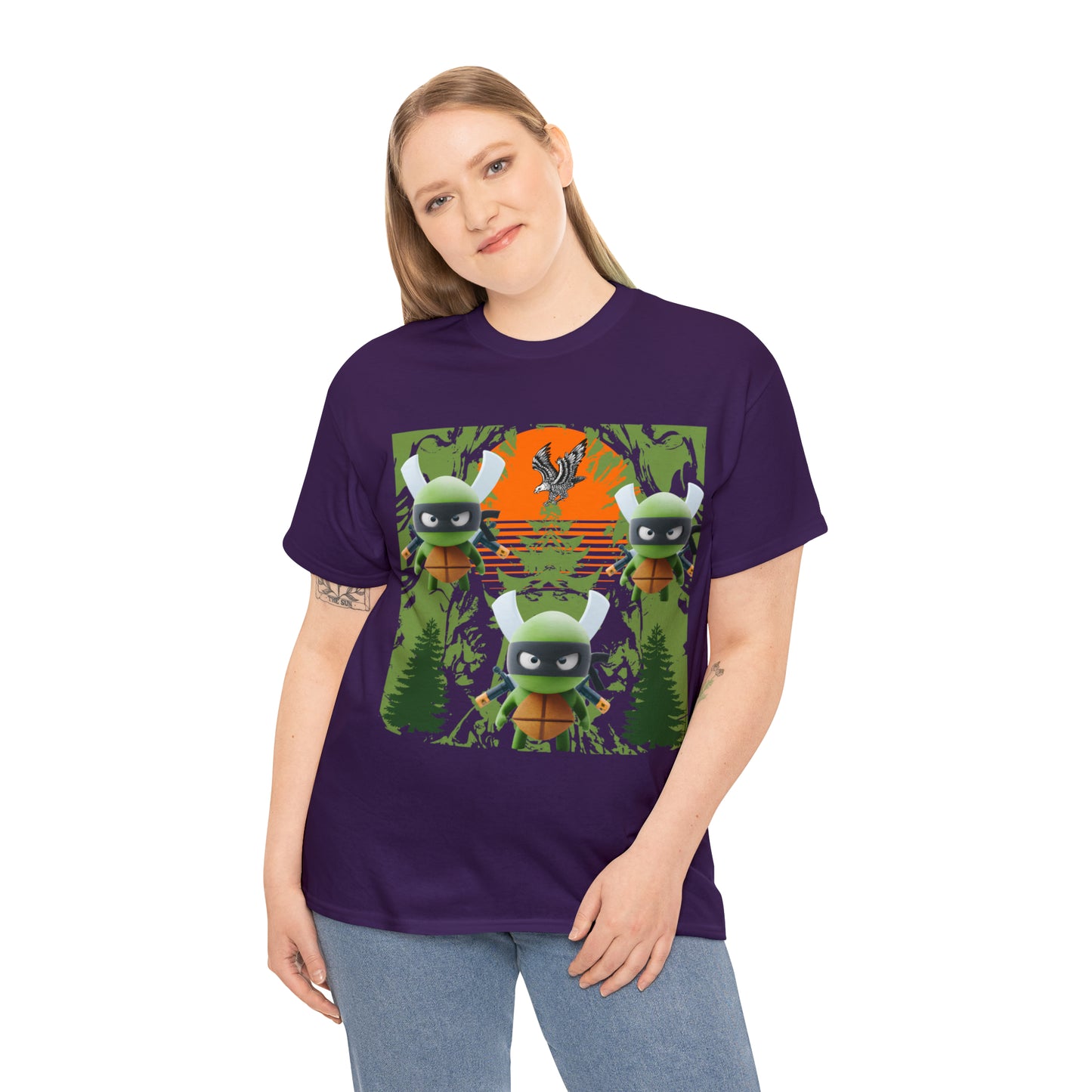 Unisex Heavy Cotton Tee The return of the three ninjas