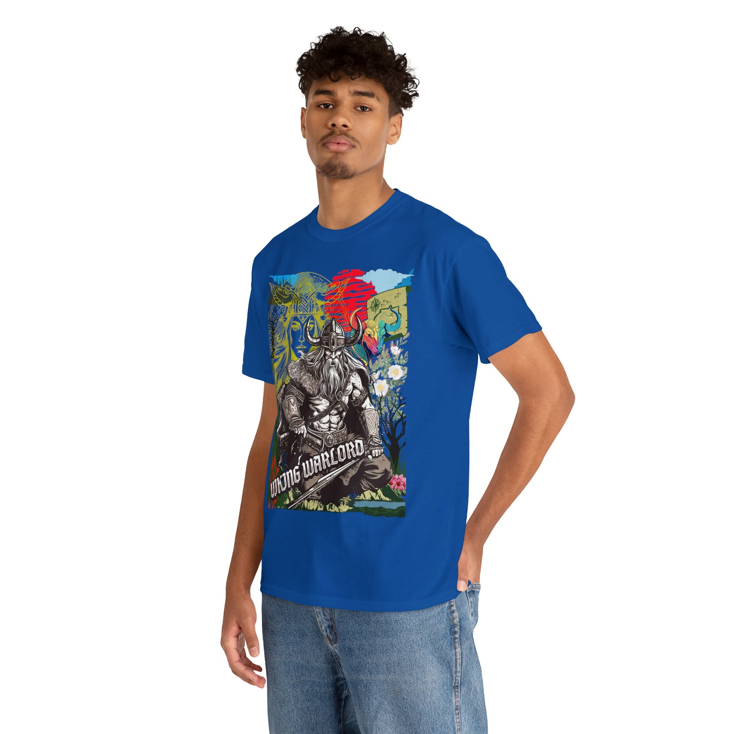 Unisex Heavy Cotton Tee  VIKING WARLORD