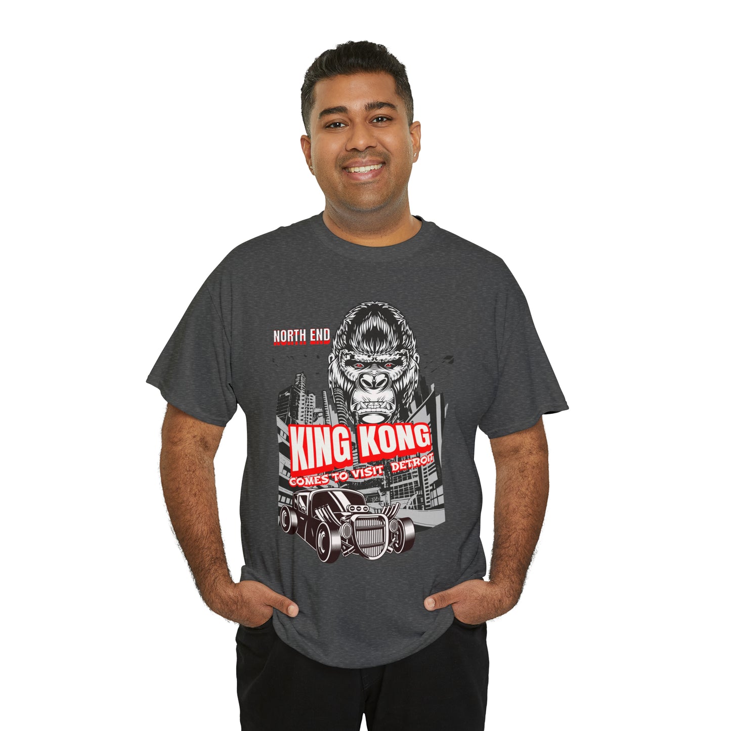 Unisex Heavy Cotton Tee NORTH END KONG