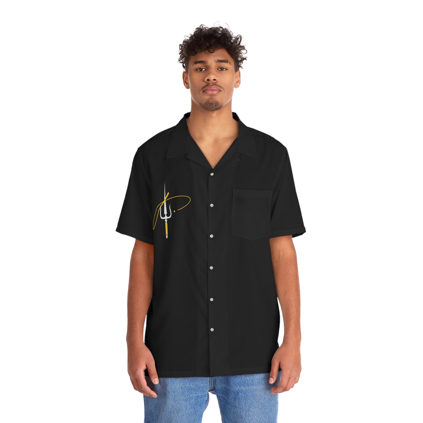 Men's Hawaiian Shirt (AOP) HUSTLER'S DEN