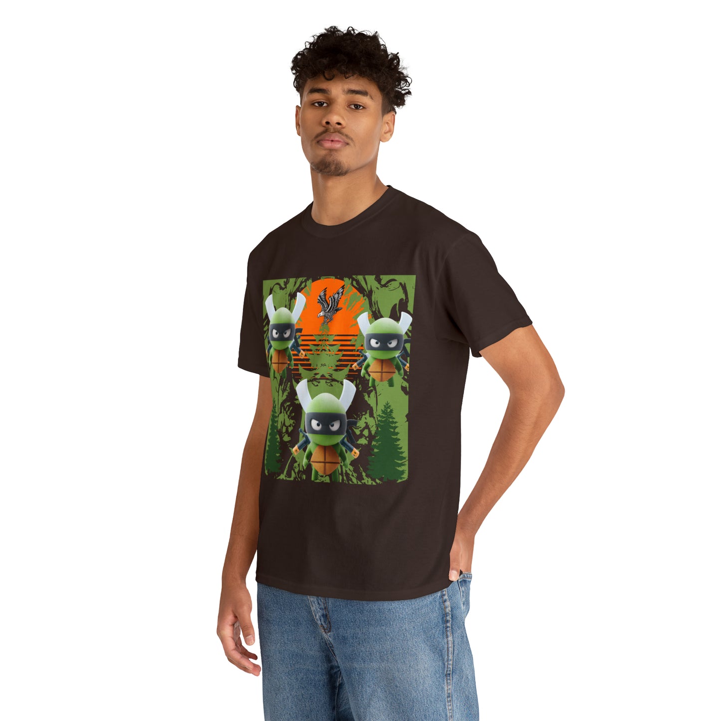 Unisex Heavy Cotton Tee The return of the three ninjas