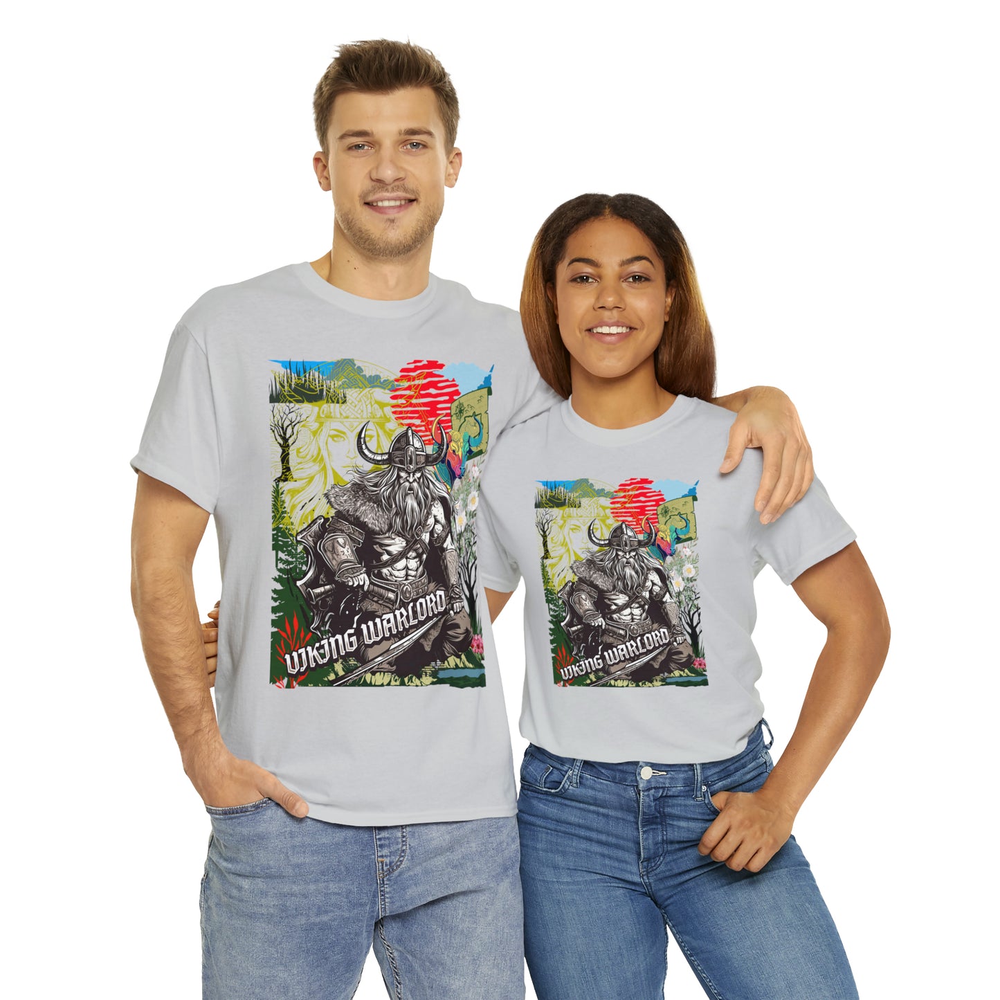Unisex Heavy Cotton Tee  VIKING WARLORD