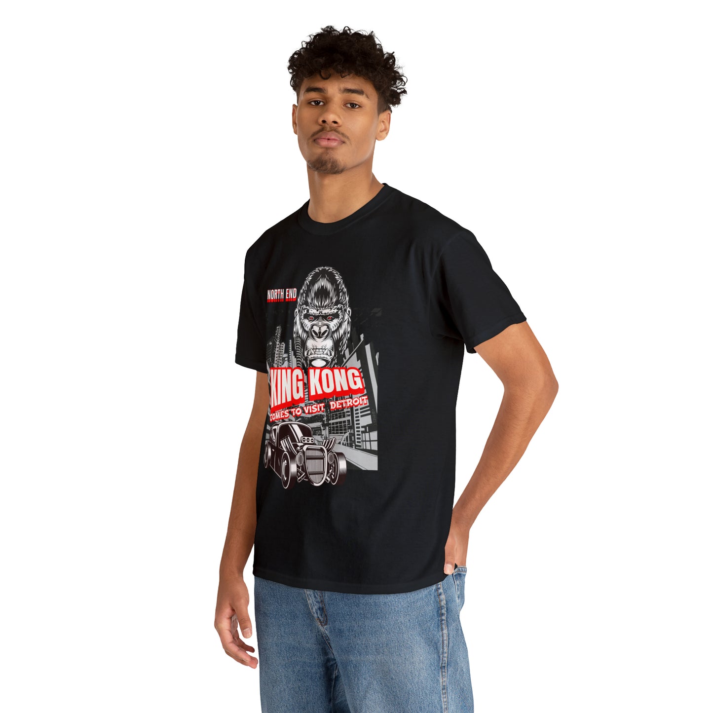 Unisex Heavy Cotton Tee NORTH END KONG