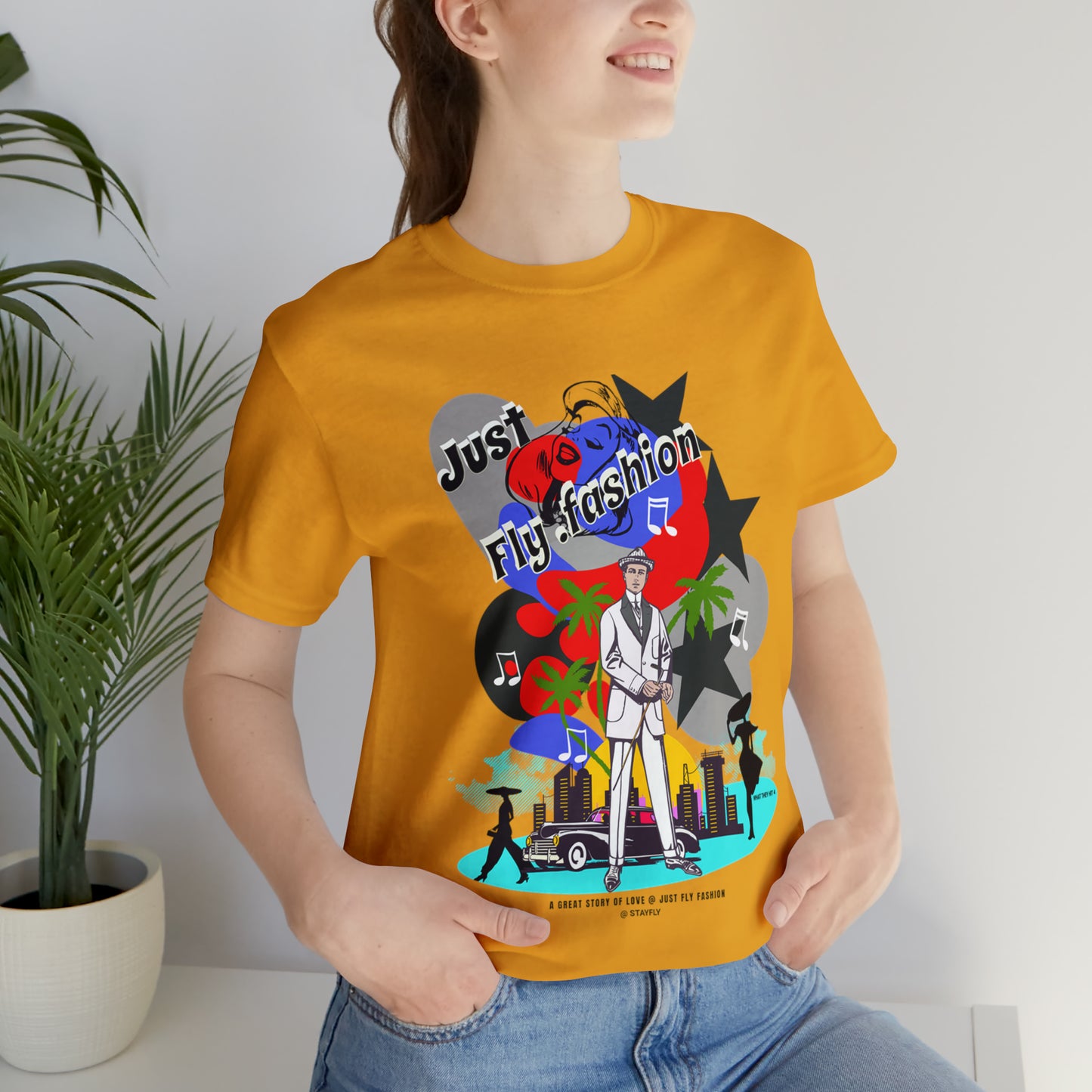 Unisex Jersey Short Sleeve Tee A GREAT STORY OF LOVE
