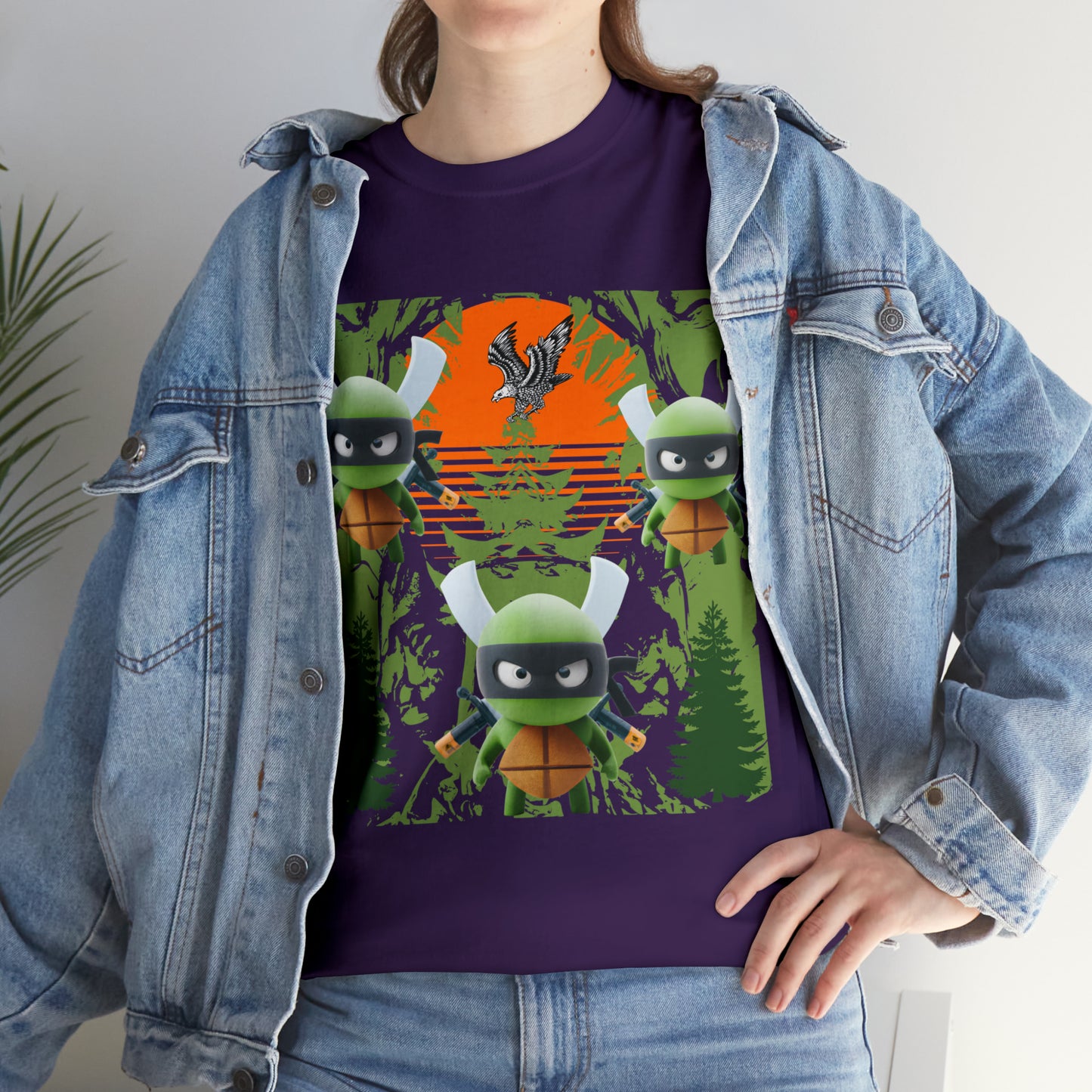Unisex Heavy Cotton Tee The return of the three ninjas