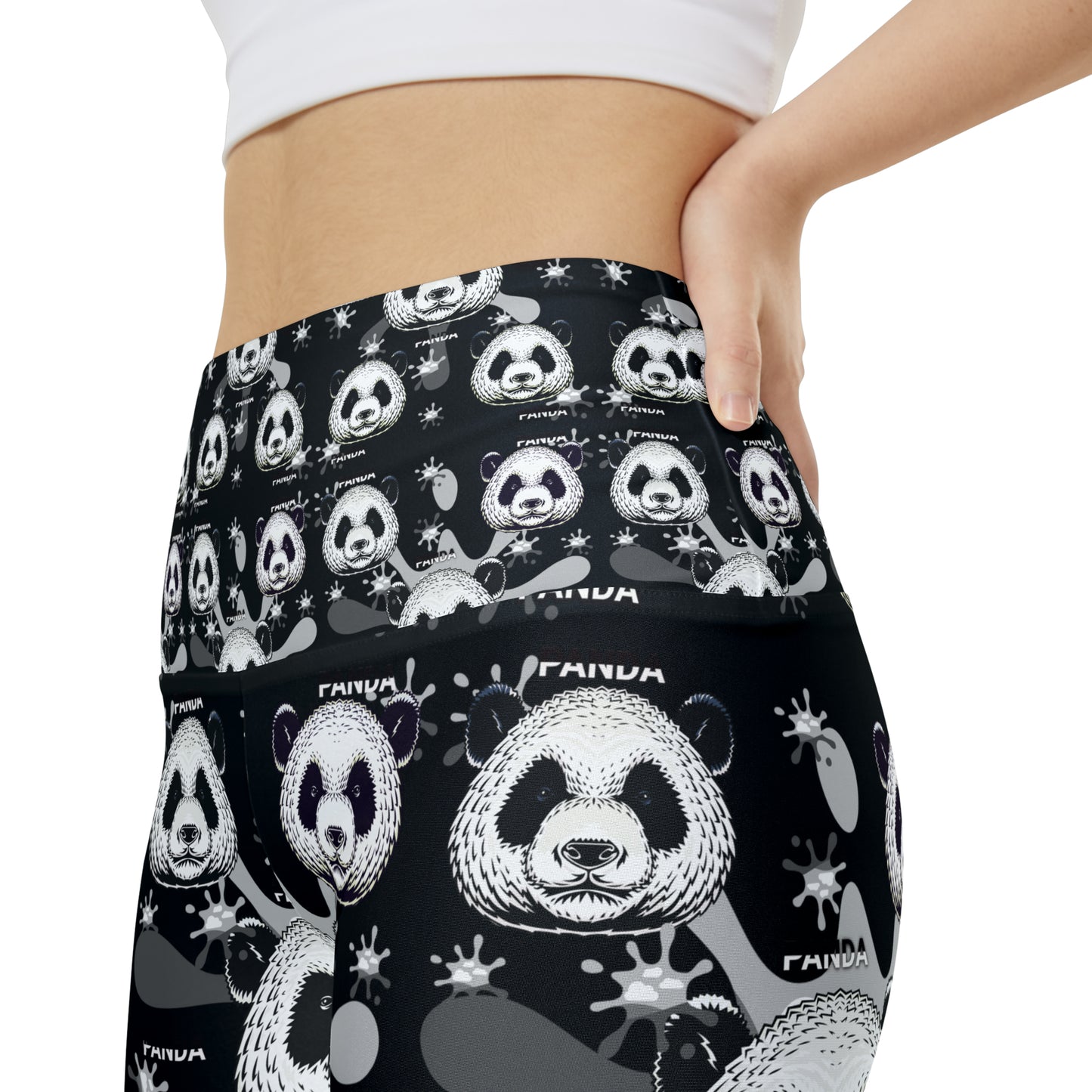 Women's Workout Shorts (AOP) 3FIVE PANDA
