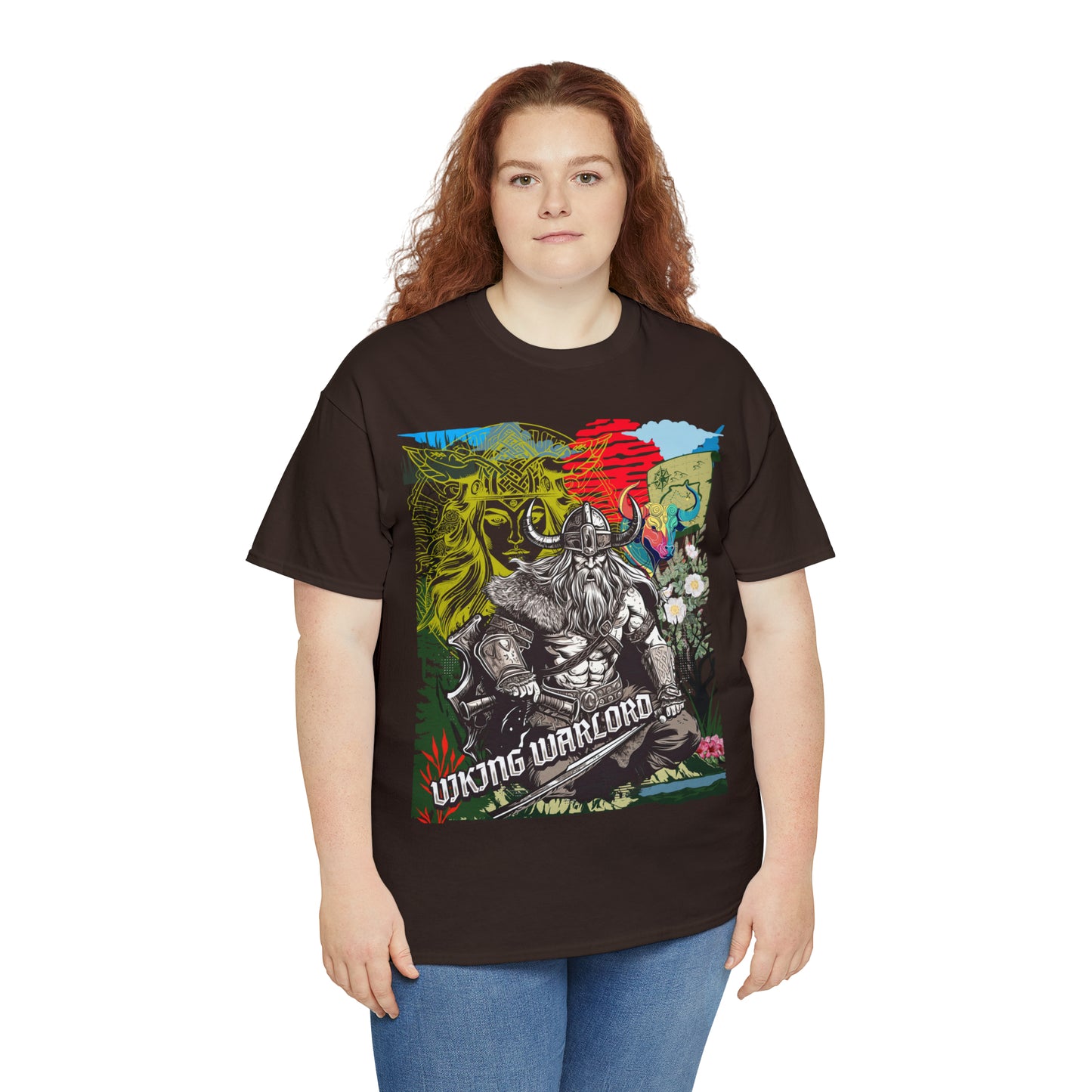 Unisex Heavy Cotton Tee  VIKING WARLORD