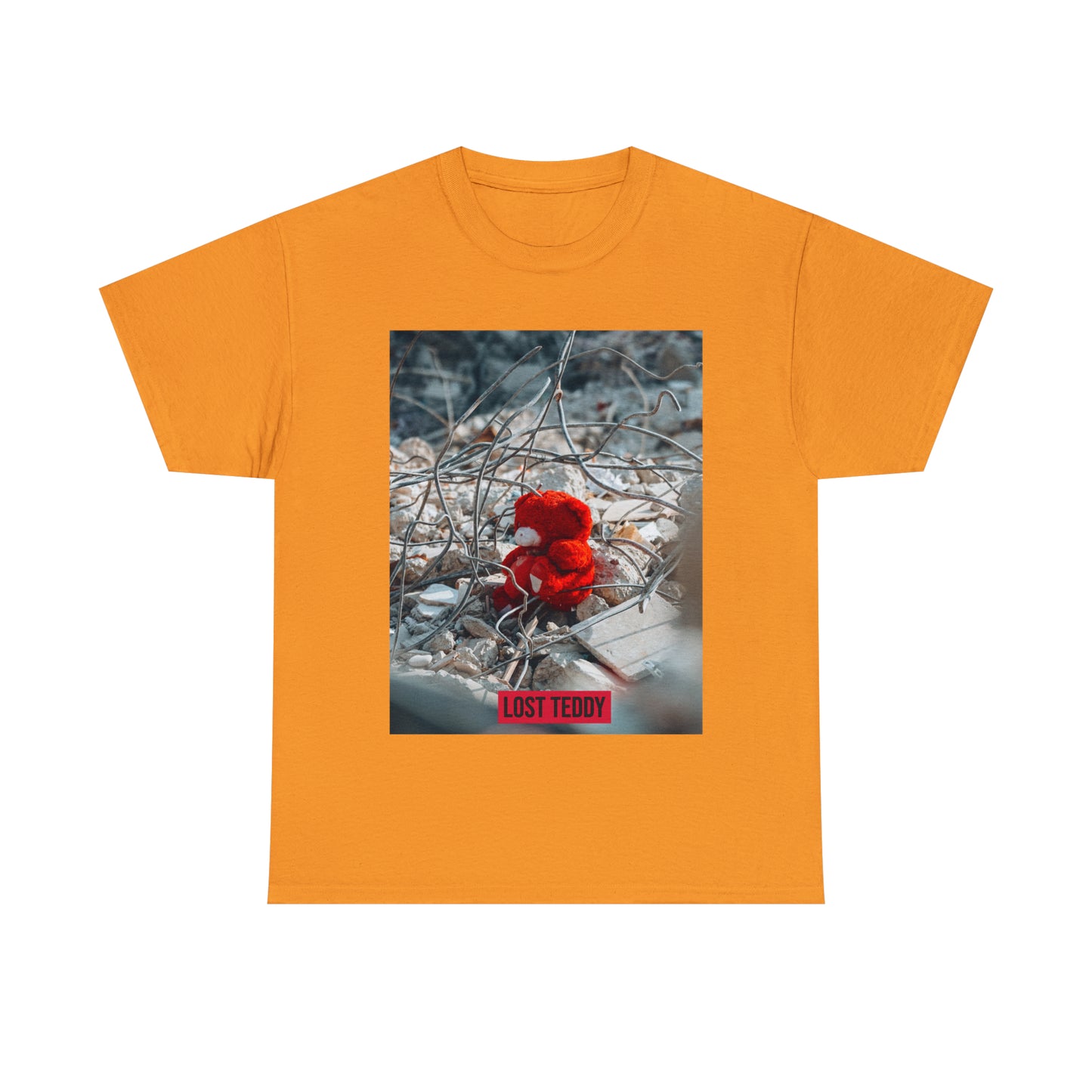 Unisex Heavy Cotton Tee Lost Teddy